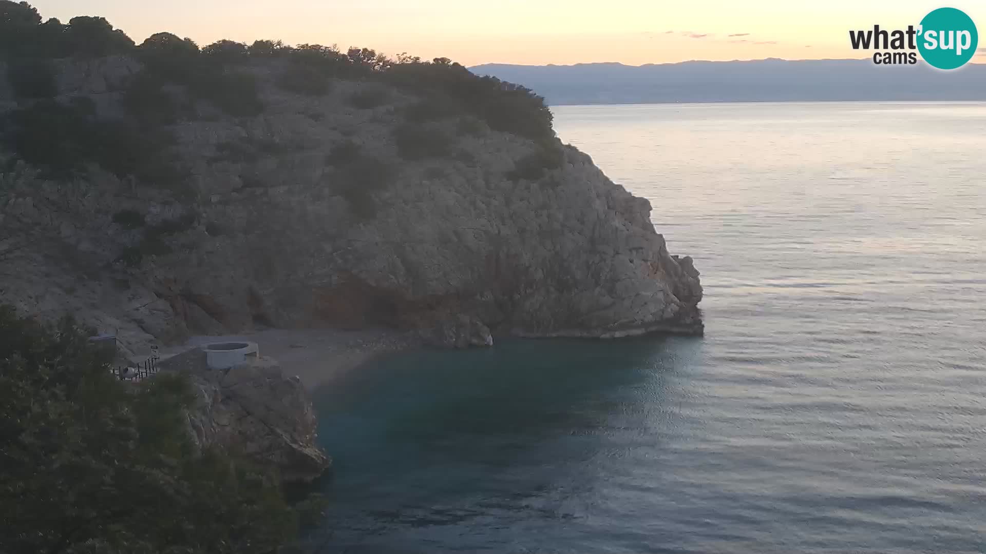 Web kamera plaže Brseč – Mošćenička Draga – Hrvatska