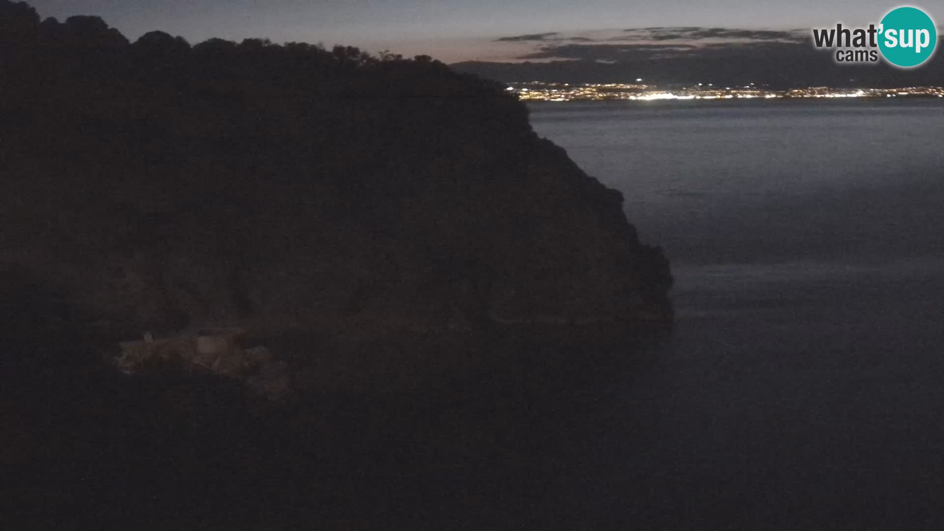 Cámara web de la playa de Brseč en Mošćenička Draga, Croacia