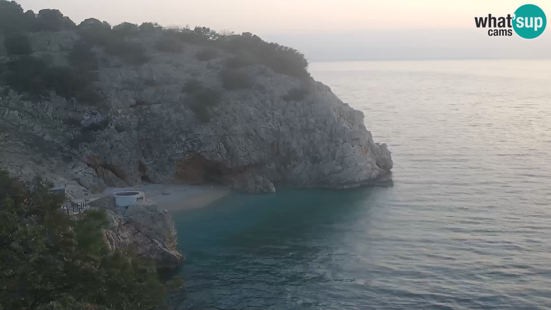 Webcam Brseč beach – Mošćenička Draga – Croatia