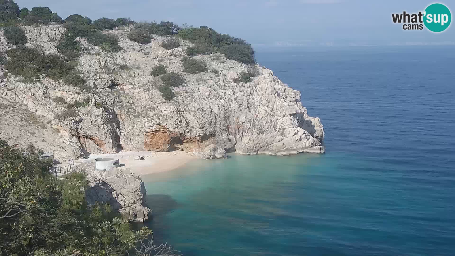 Webcam Brseč Strand – Mošćenička Draga – Kroatien