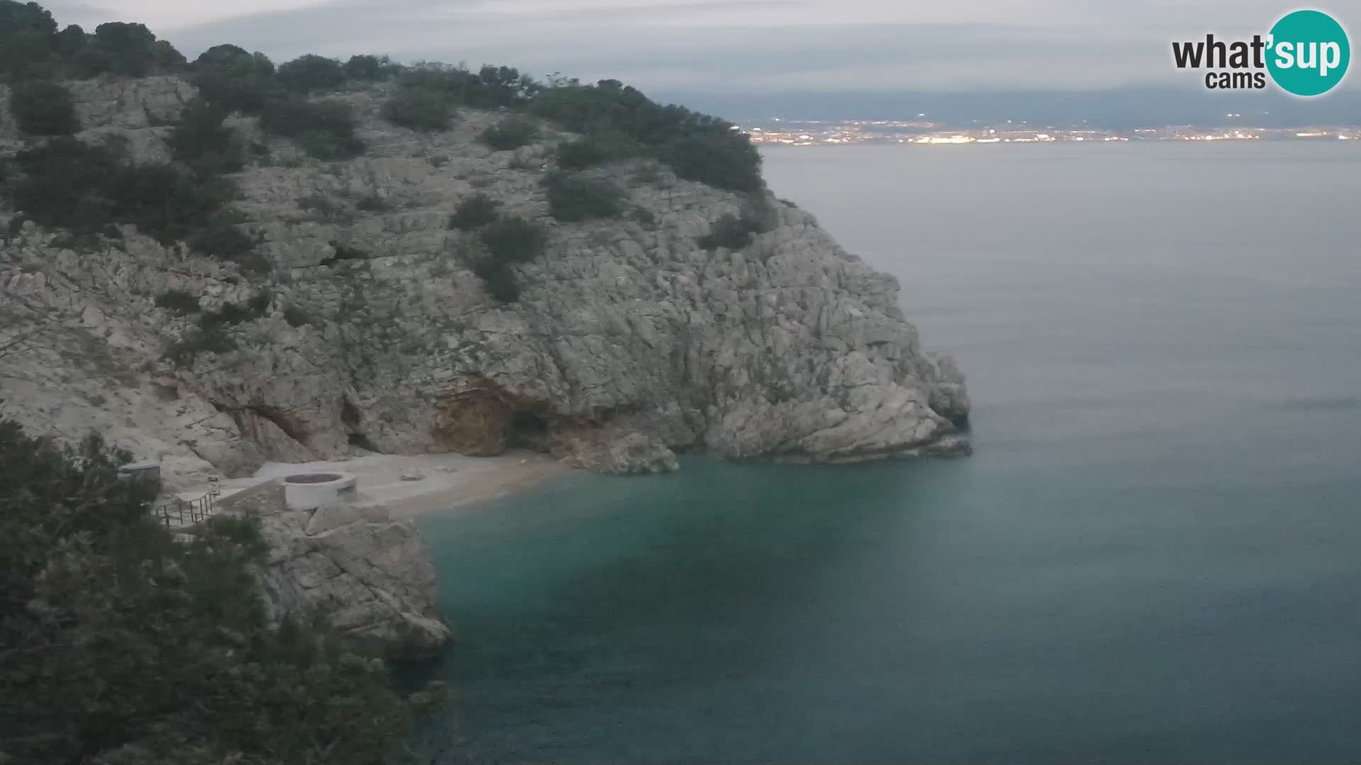 Webcam Brseč beach – Mošćenička Draga – Croatia