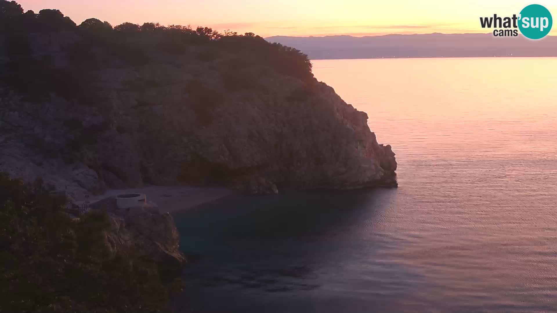 Web kamera plaže Brseč – Mošćenička Draga – Hrvatska