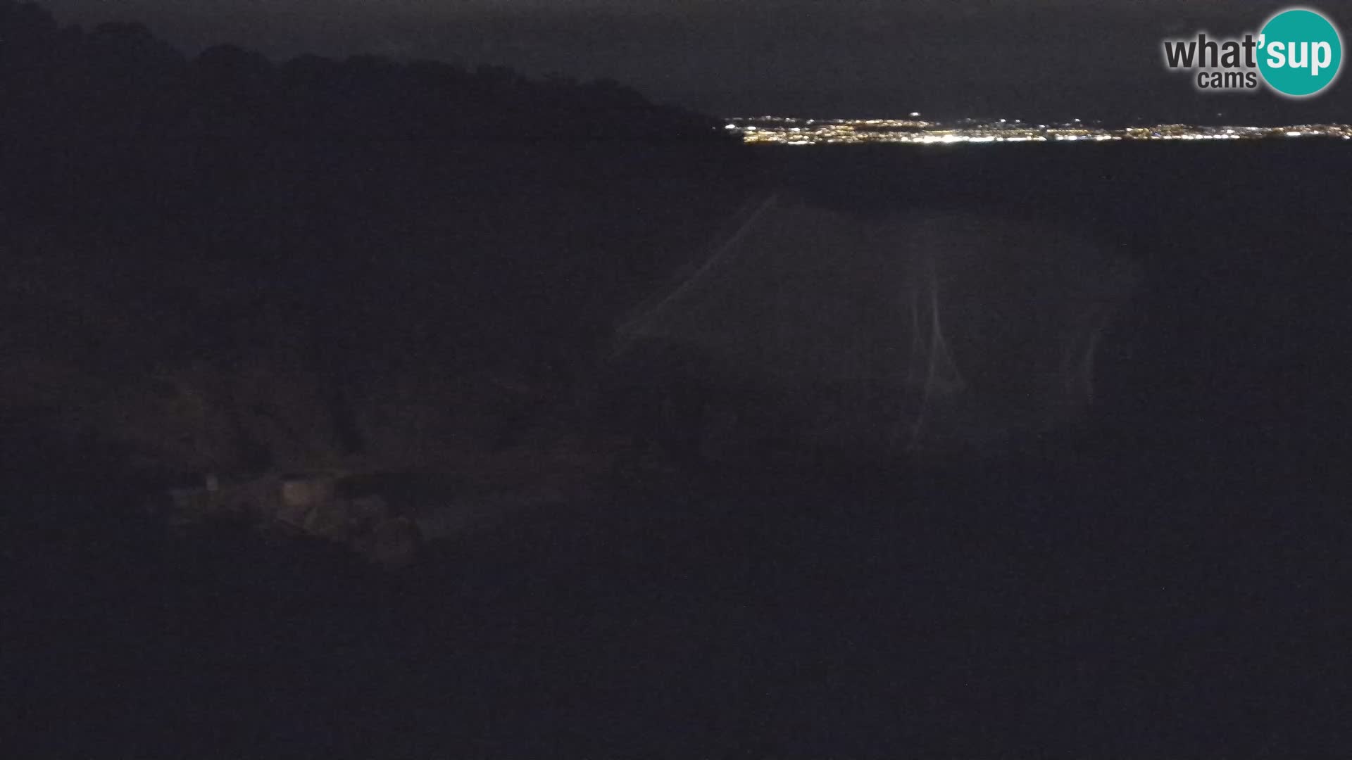 Cámara web de la playa de Brseč en Mošćenička Draga, Croacia
