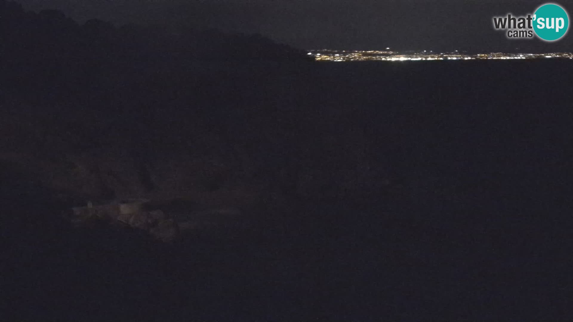 Webcam plage Brseč à Mošćenička Draga, Croatie