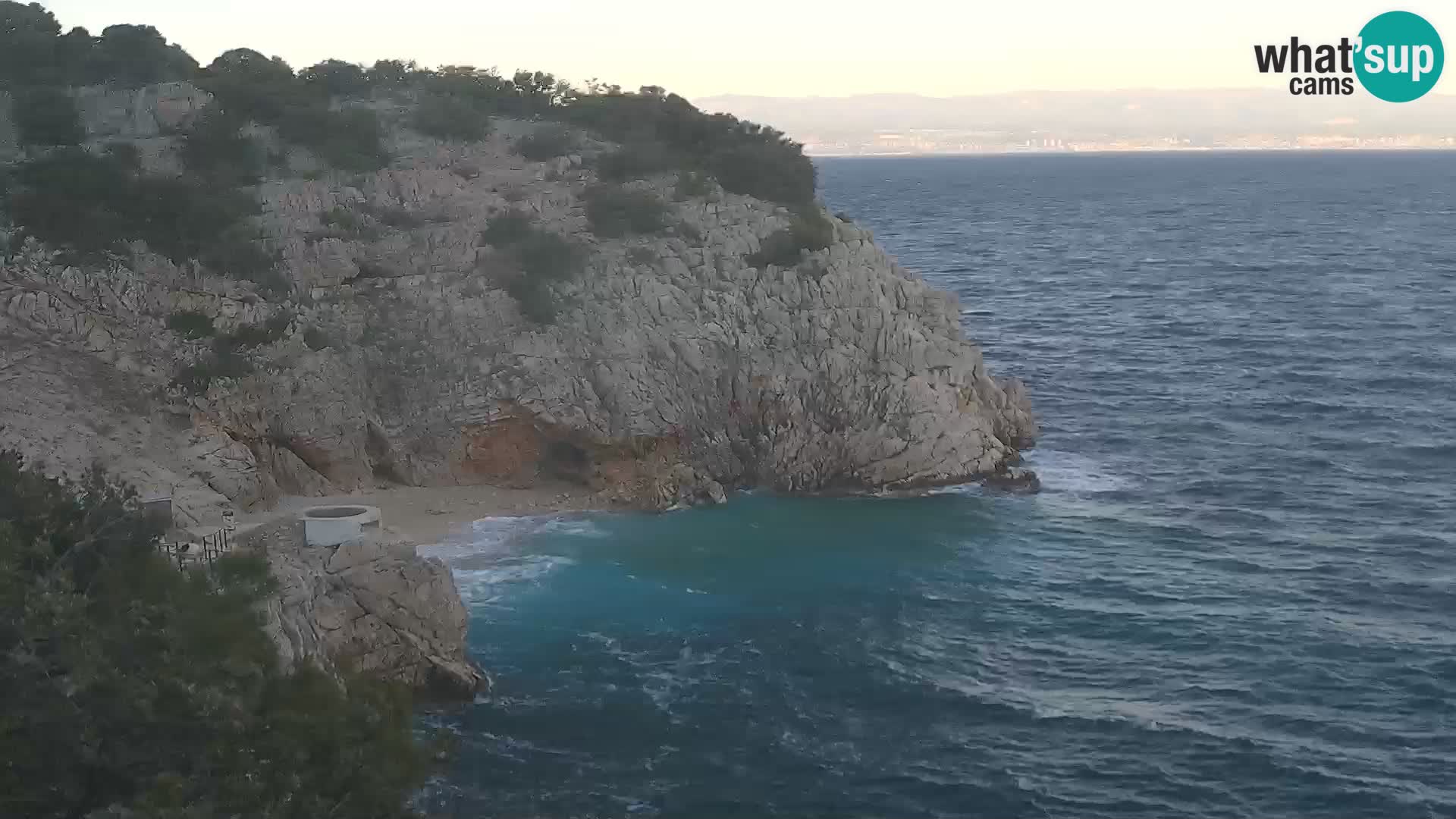 Webcam Brseč beach – Mošćenička Draga – Croatia