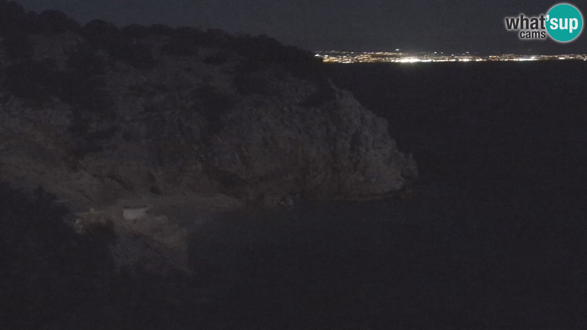 Cámara web de la playa de Brseč en Mošćenička Draga, Croacia
