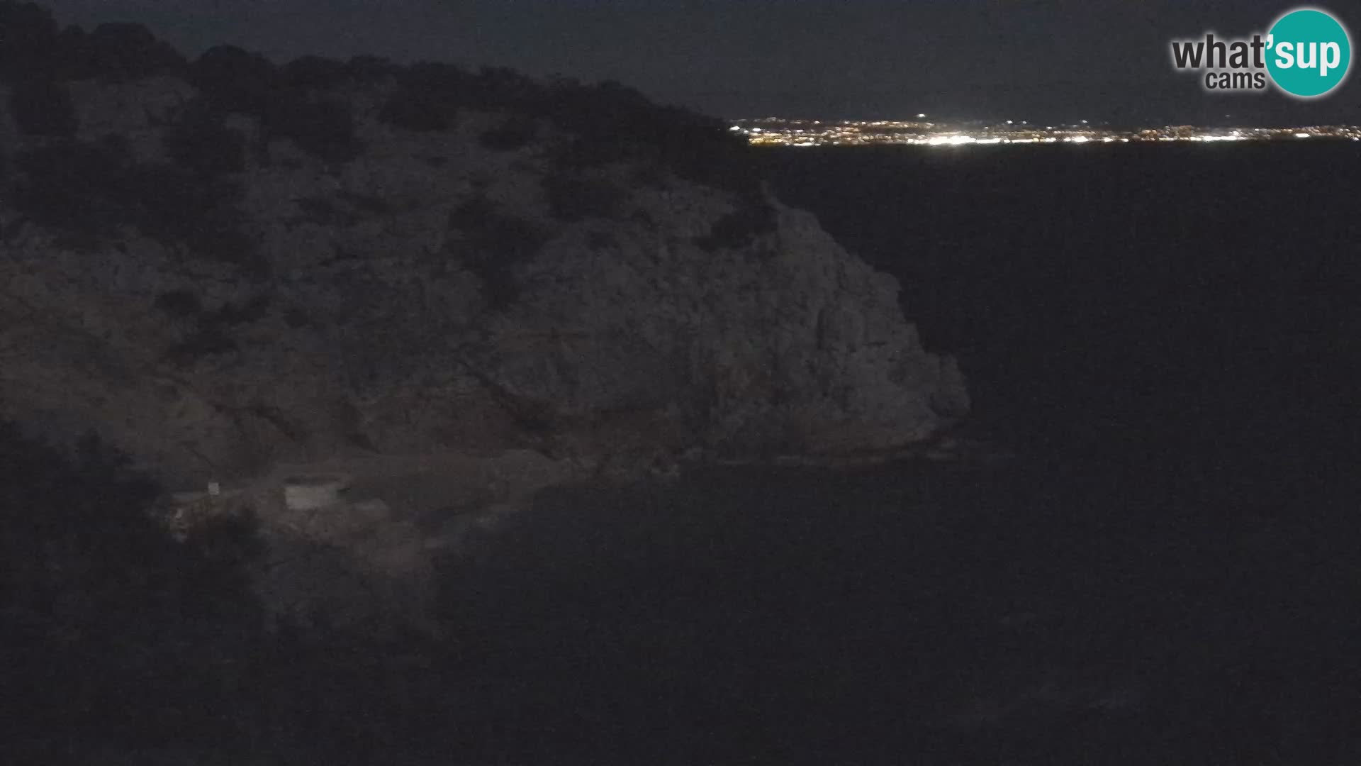 Spletna kamera Brseč plaža – Mošćenička Draga – Hrvaška