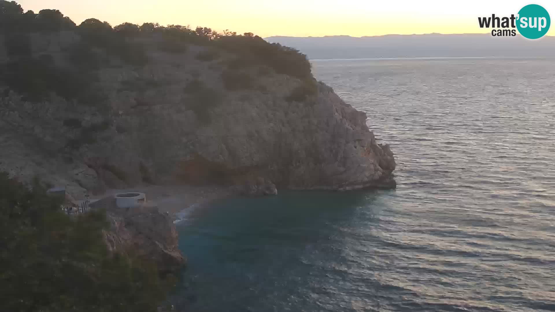 Web kamera plaže Brseč – Mošćenička Draga – Hrvatska