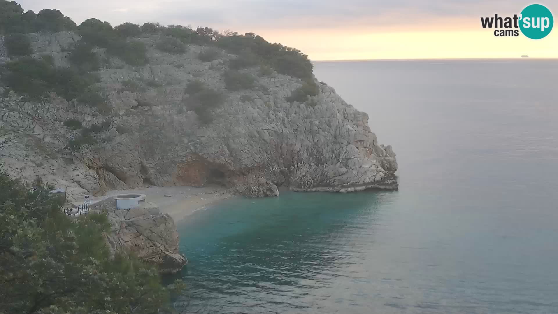 Webcam Brseč Strand – Mošćenička Draga – Kroatien