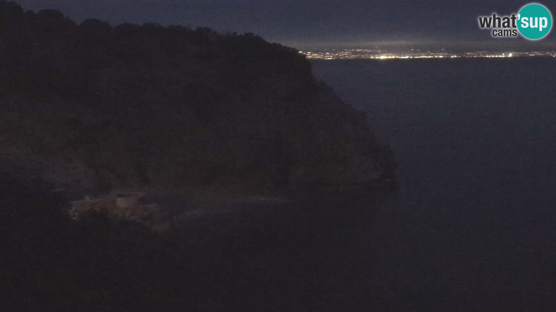 Spletna kamera Brseč plaža – Mošćenička Draga – Hrvaška
