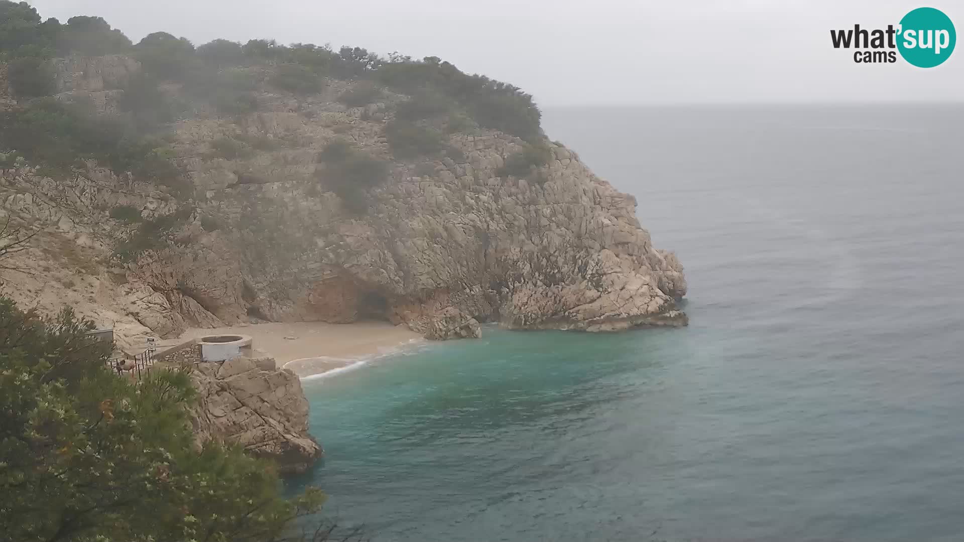 Webcam Bersezio spiaggia – Draga di Moschiena – Croazia