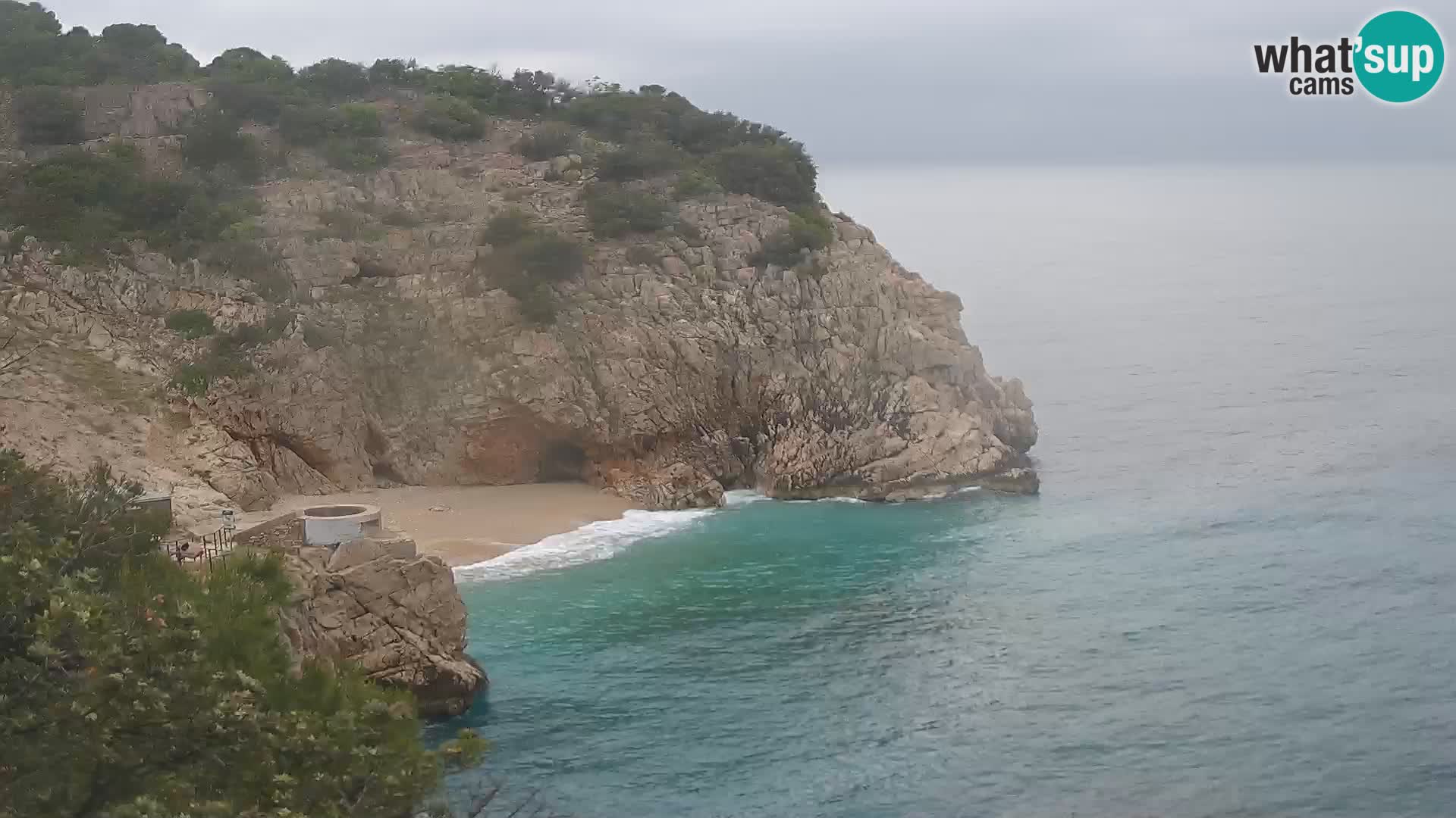 Web kamera plaže Brseč – Mošćenička Draga – Hrvatska