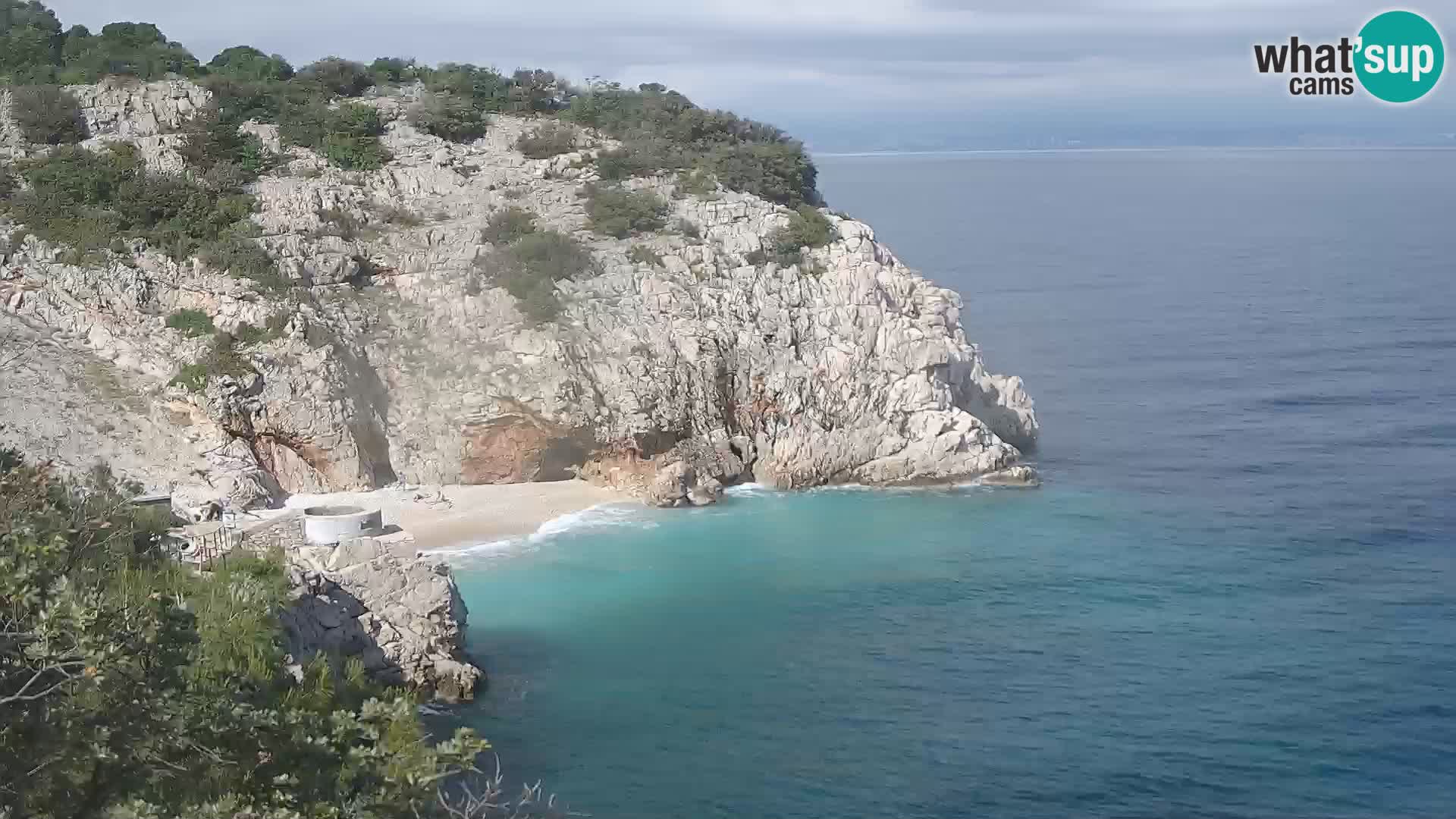 Webcam Brseč Strand – Mošćenička Draga – Kroatien