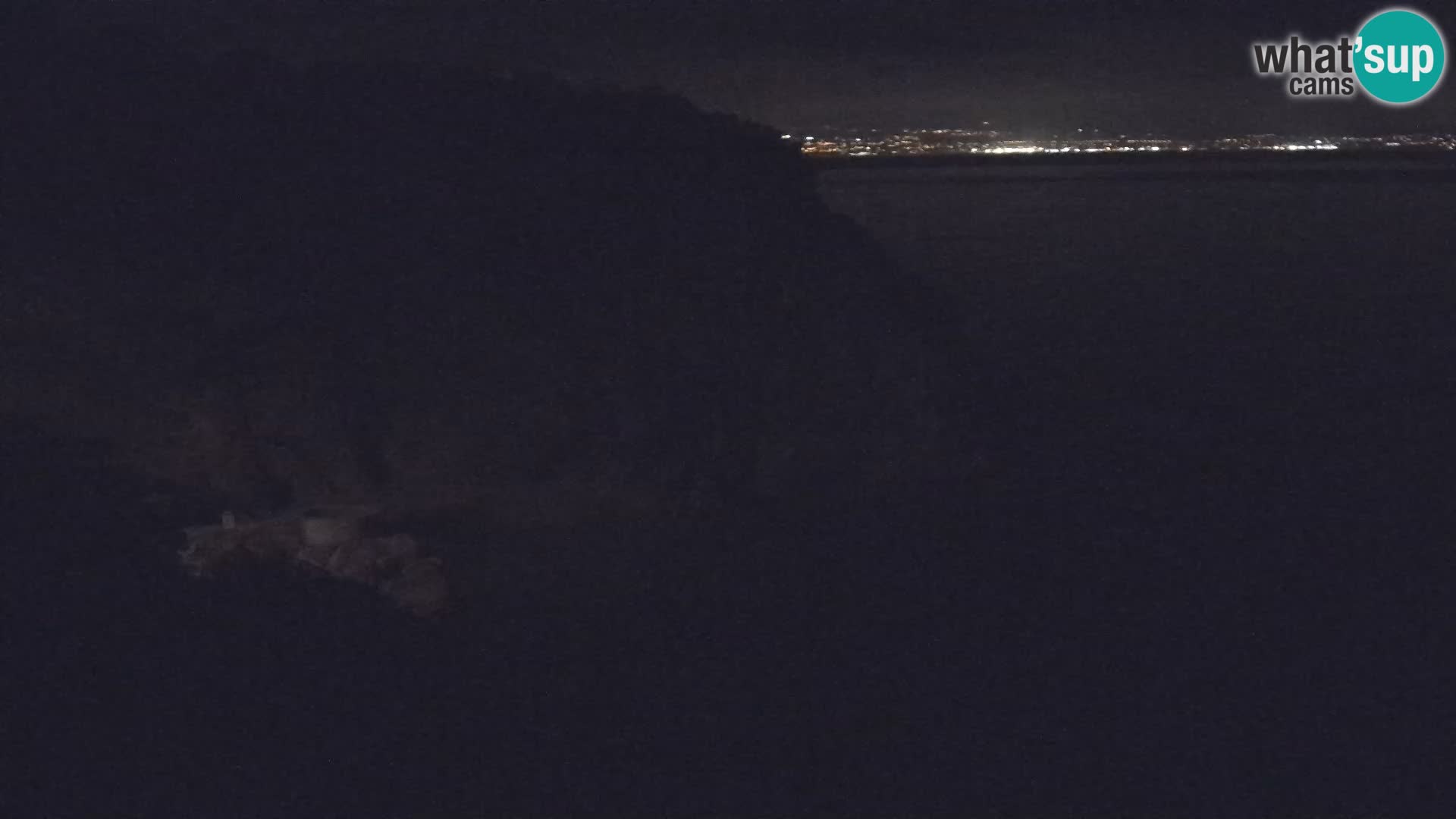 Cámara web de la playa de Brseč en Mošćenička Draga, Croacia