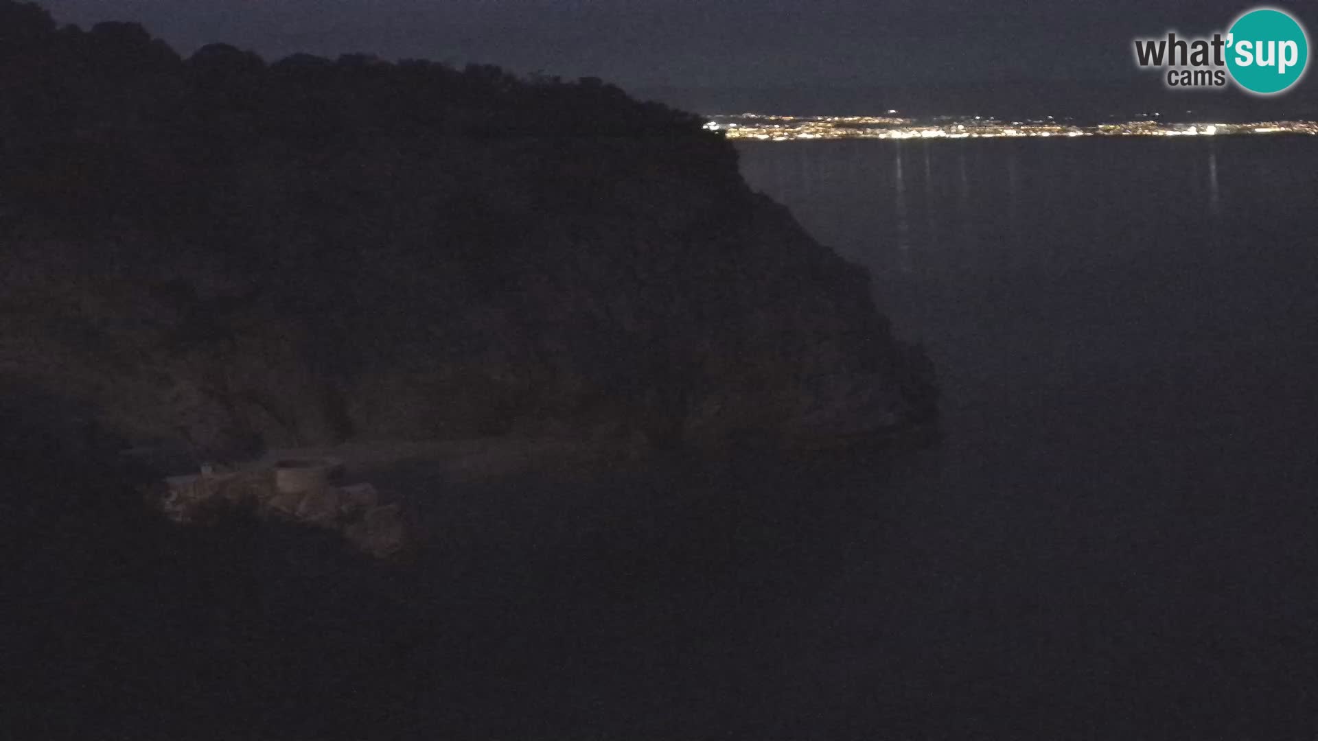 Cámara web de la playa de Brseč en Mošćenička Draga, Croacia