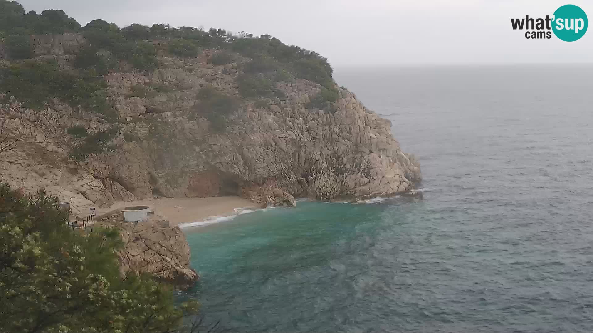 Webcam Brseč beach – Mošćenička Draga – Croatia