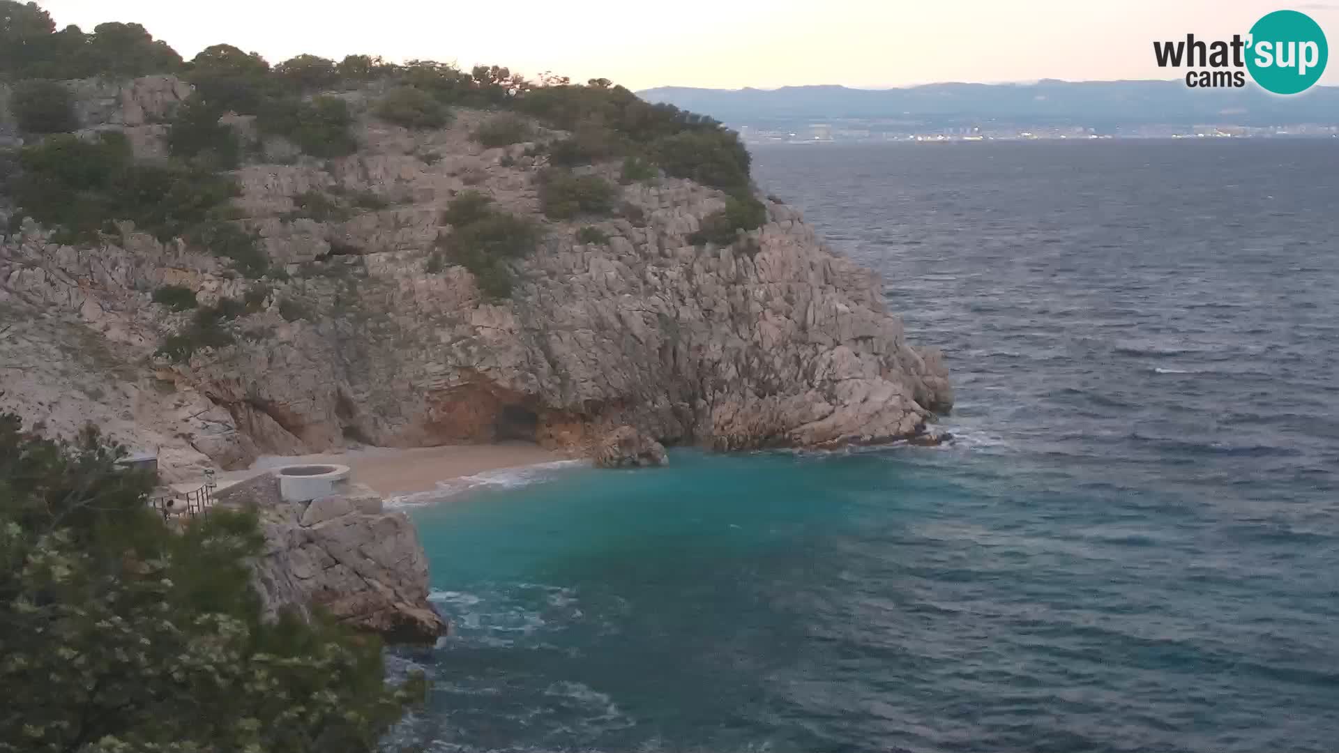 Web kamera plaže Brseč – Mošćenička Draga – Hrvatska