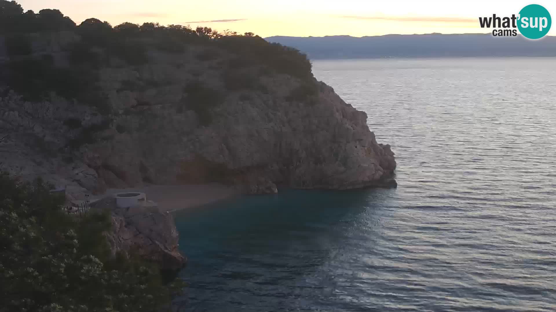 Webcam Brseč Strand – Mošćenička Draga – Kroatien
