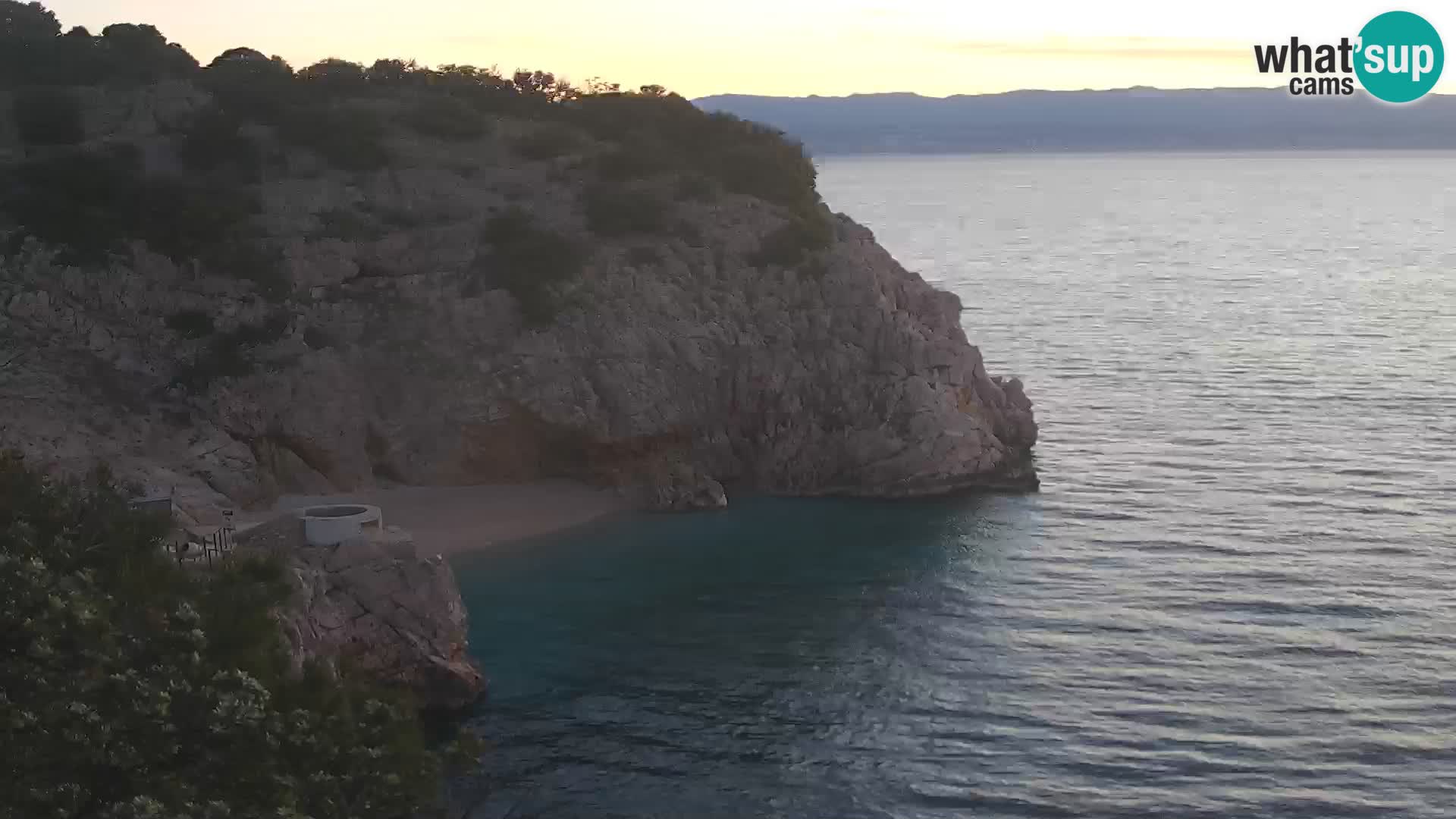 Web kamera plaže Brseč – Mošćenička Draga – Hrvatska