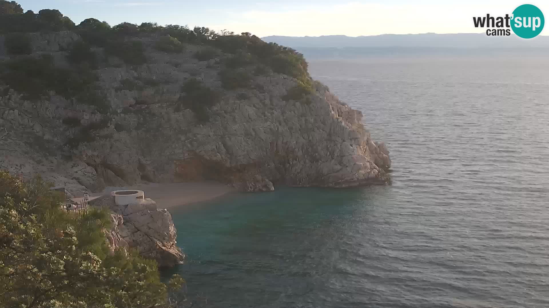 Webcam Brseč Strand – Mošćenička Draga – Kroatien