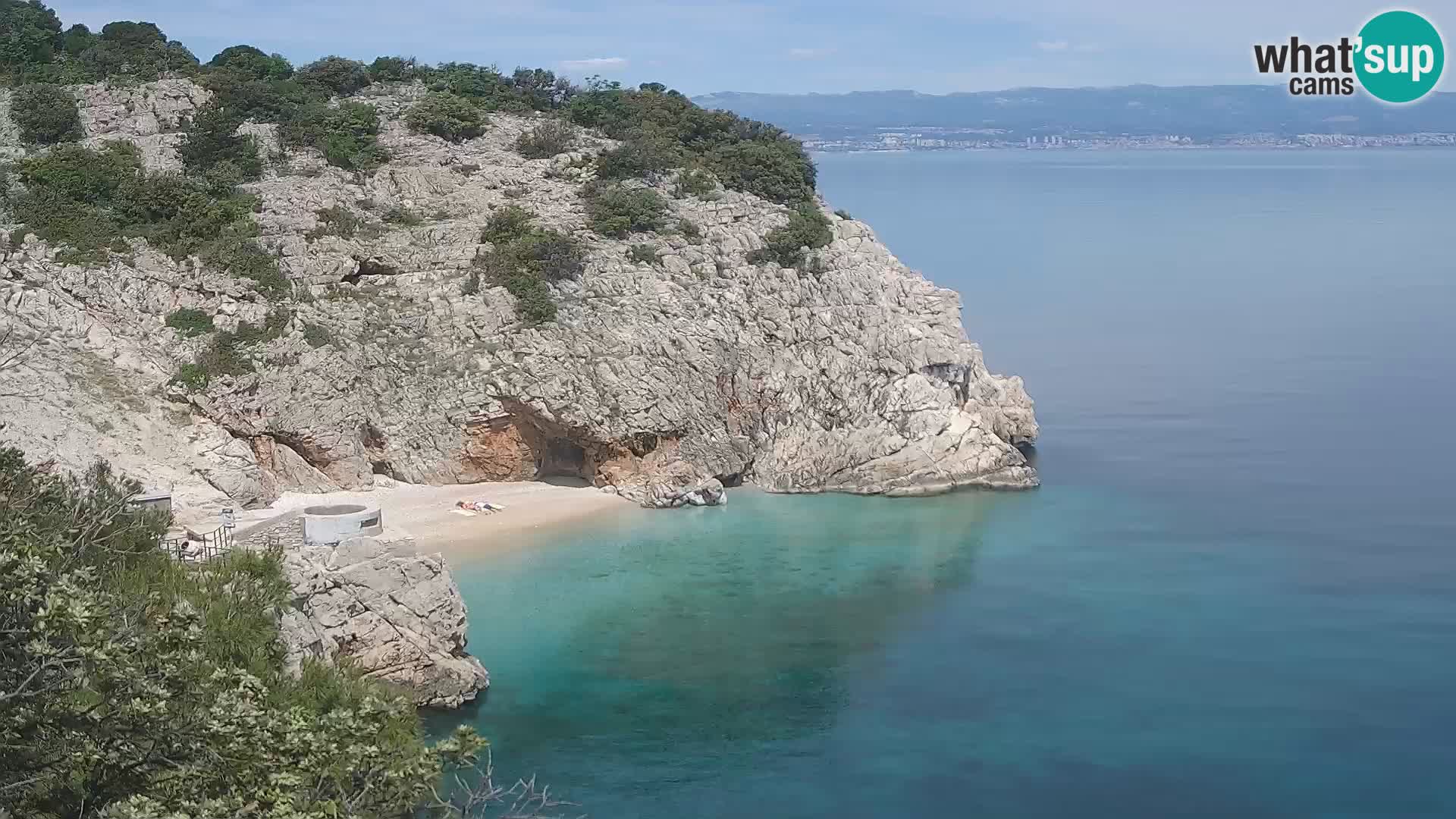 Webcam Brseč Strand – Mošćenička Draga – Kroatien