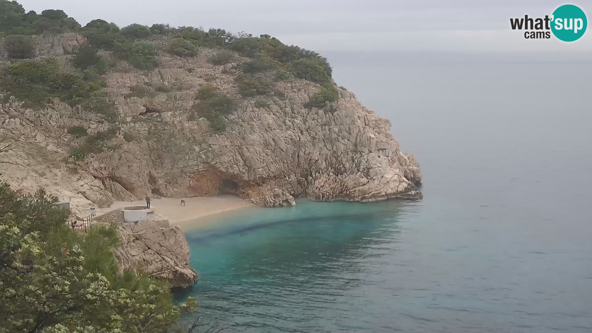 Webcam Bersezio spiaggia – Draga di Moschiena – Croazia