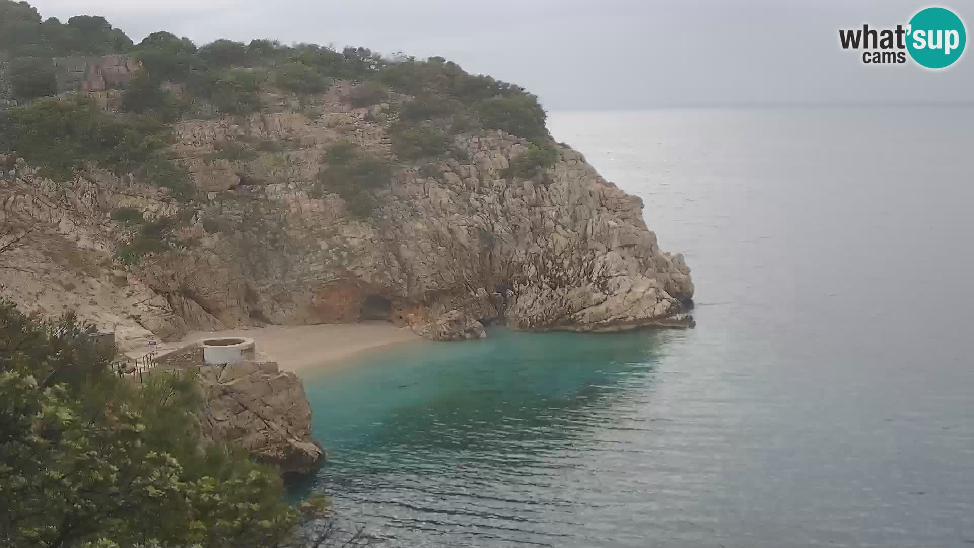 Webcam Brseč beach – Mošćenička Draga – Croatia