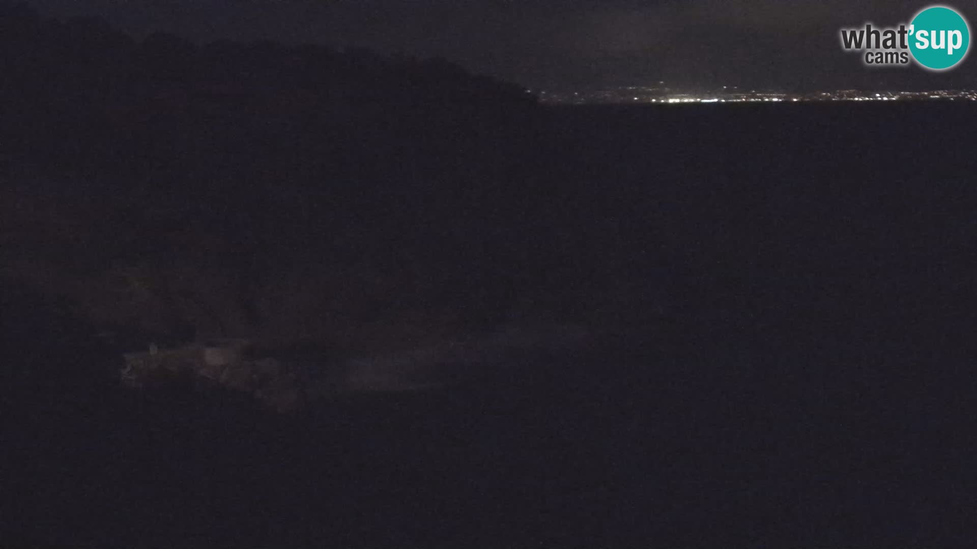 Webcam plage Brseč à Mošćenička Draga, Croatie