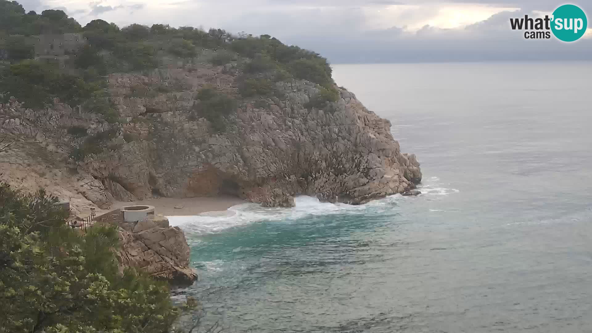 Webcam Brseč Strand – Mošćenička Draga – Kroatien