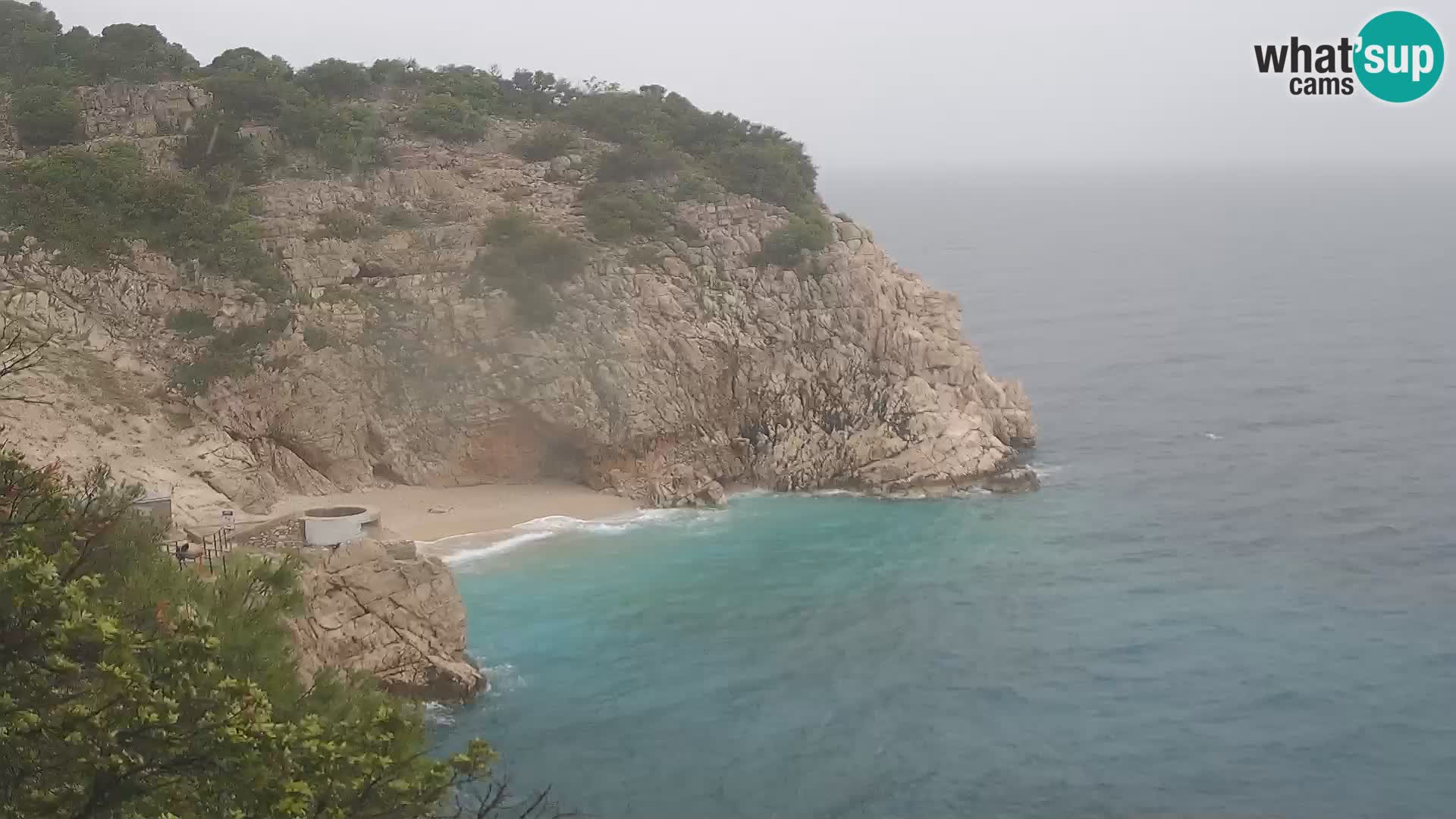 Webcam Bersezio spiaggia – Draga di Moschiena – Croazia