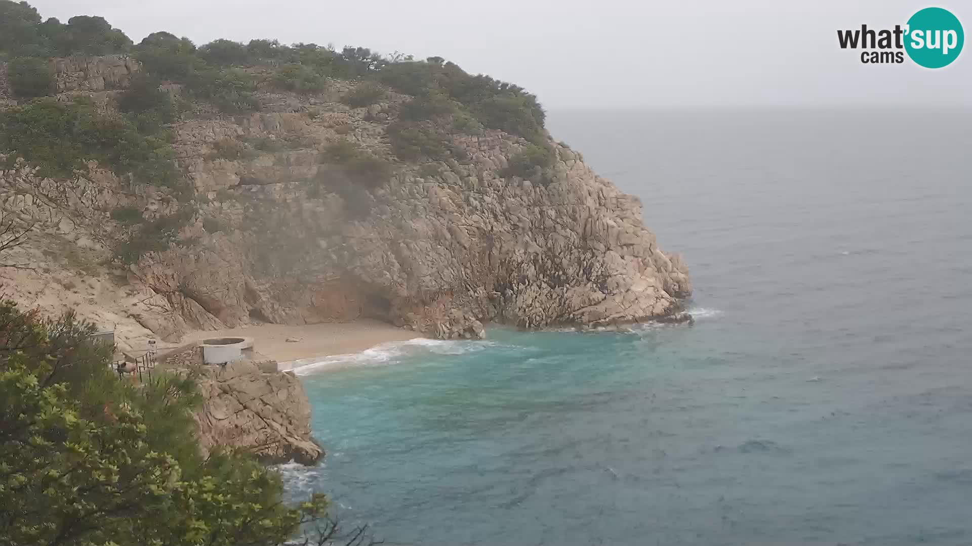 Webcam Bersezio spiaggia – Draga di Moschiena – Croazia