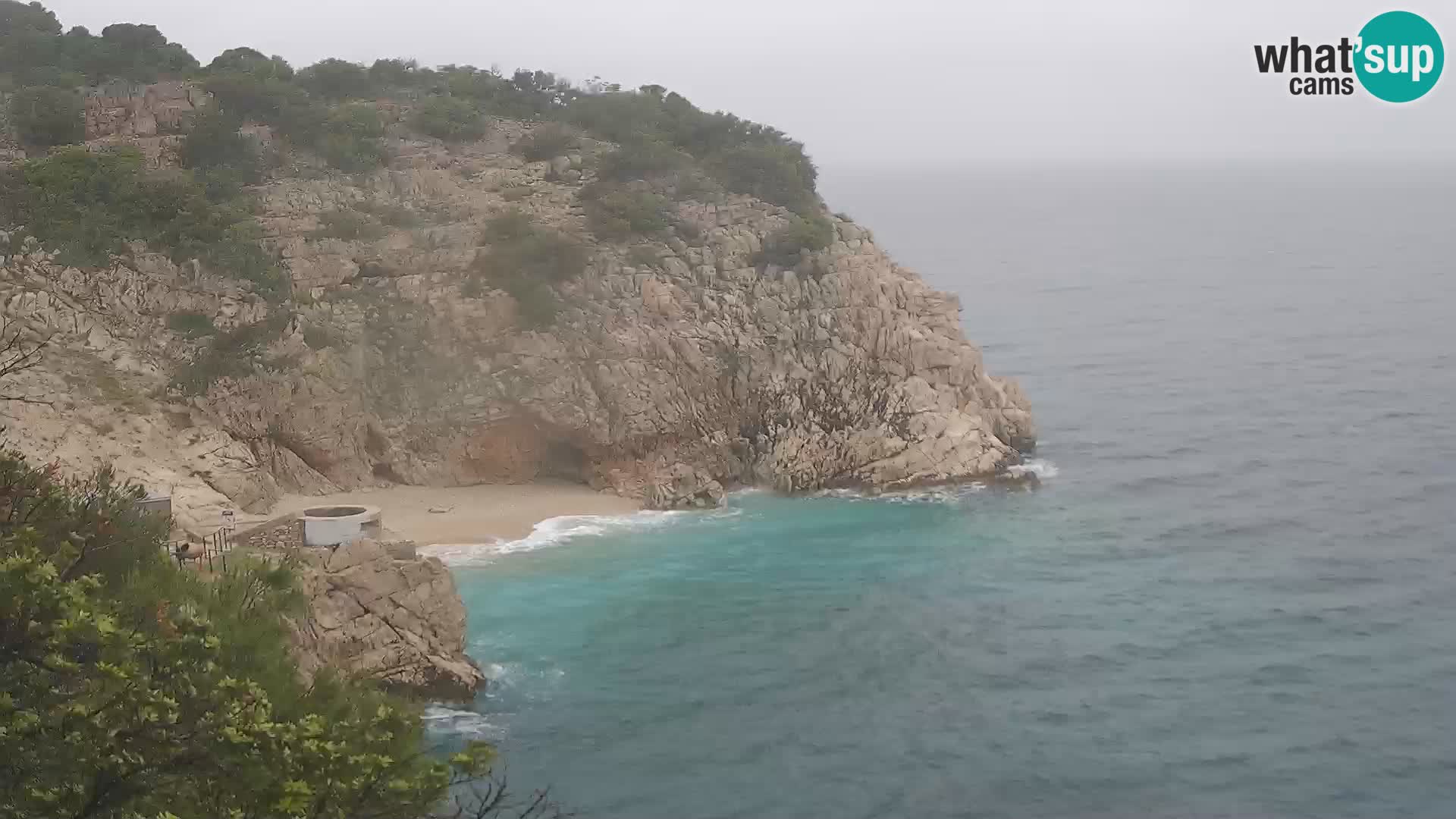 Webcam Brseč Strand – Mošćenička Draga – Kroatien