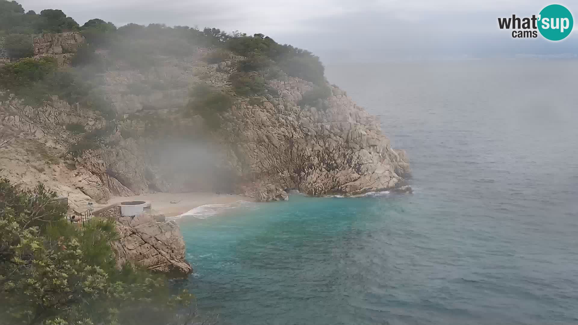 Webcam Brseč Strand – Mošćenička Draga – Kroatien