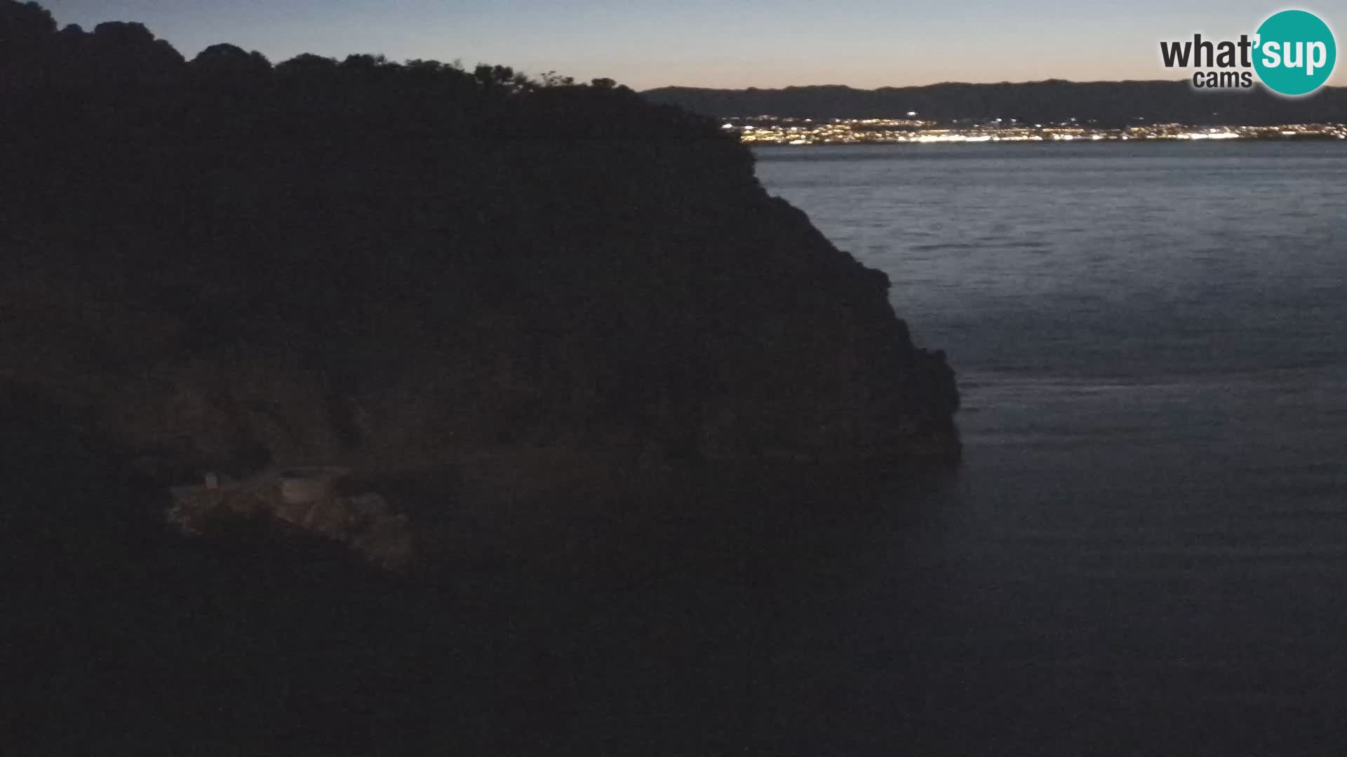 Webcam Brseč beach – Mošćenička Draga – Croatia