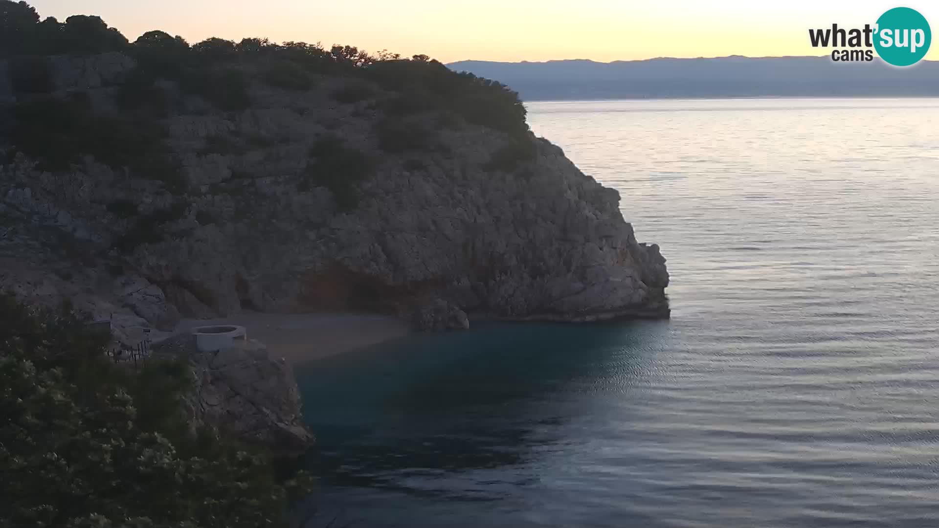 Webcam Brseč Strand – Mošćenička Draga – Kroatien