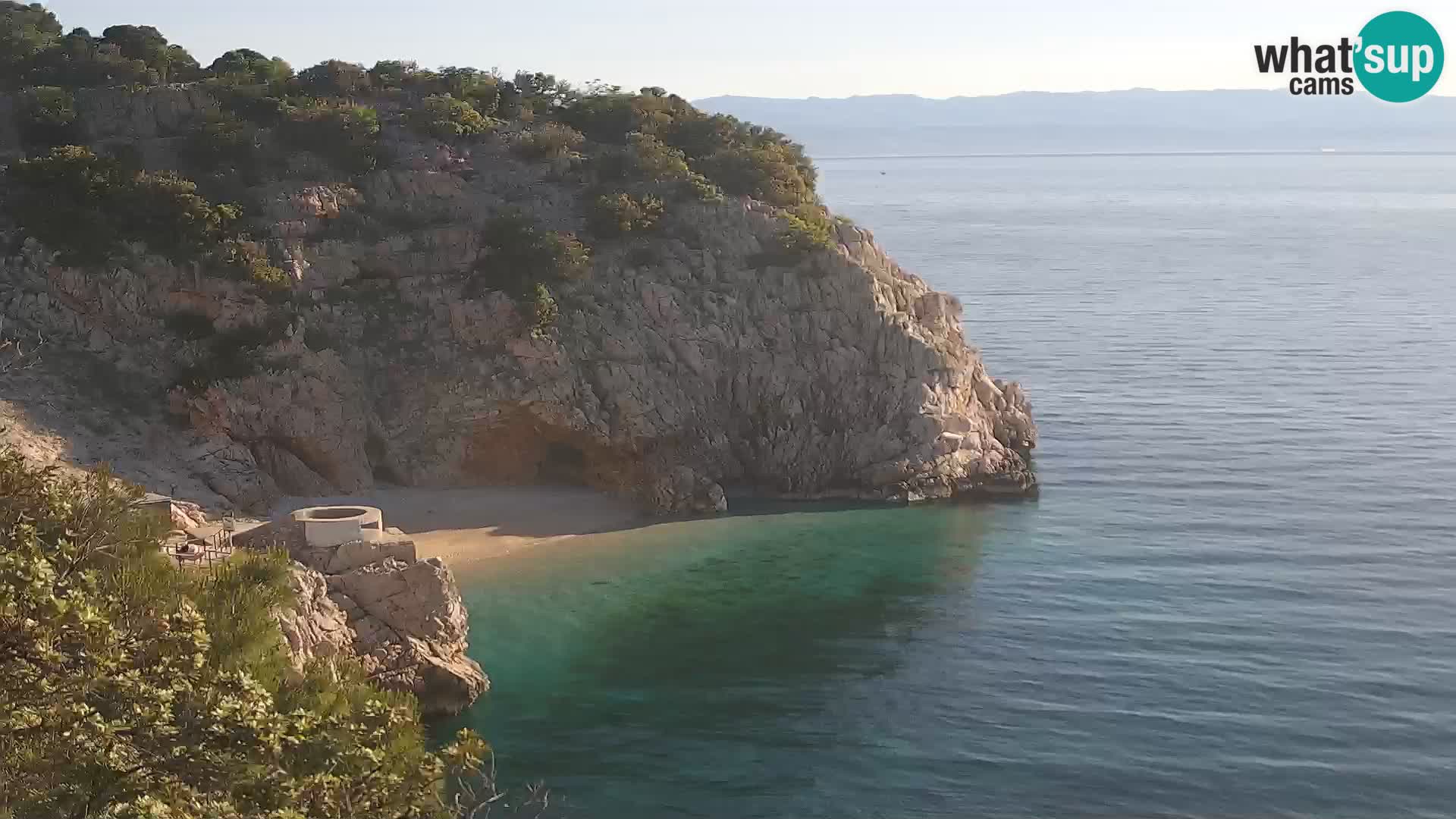 Webcam Brseč Strand – Mošćenička Draga – Kroatien