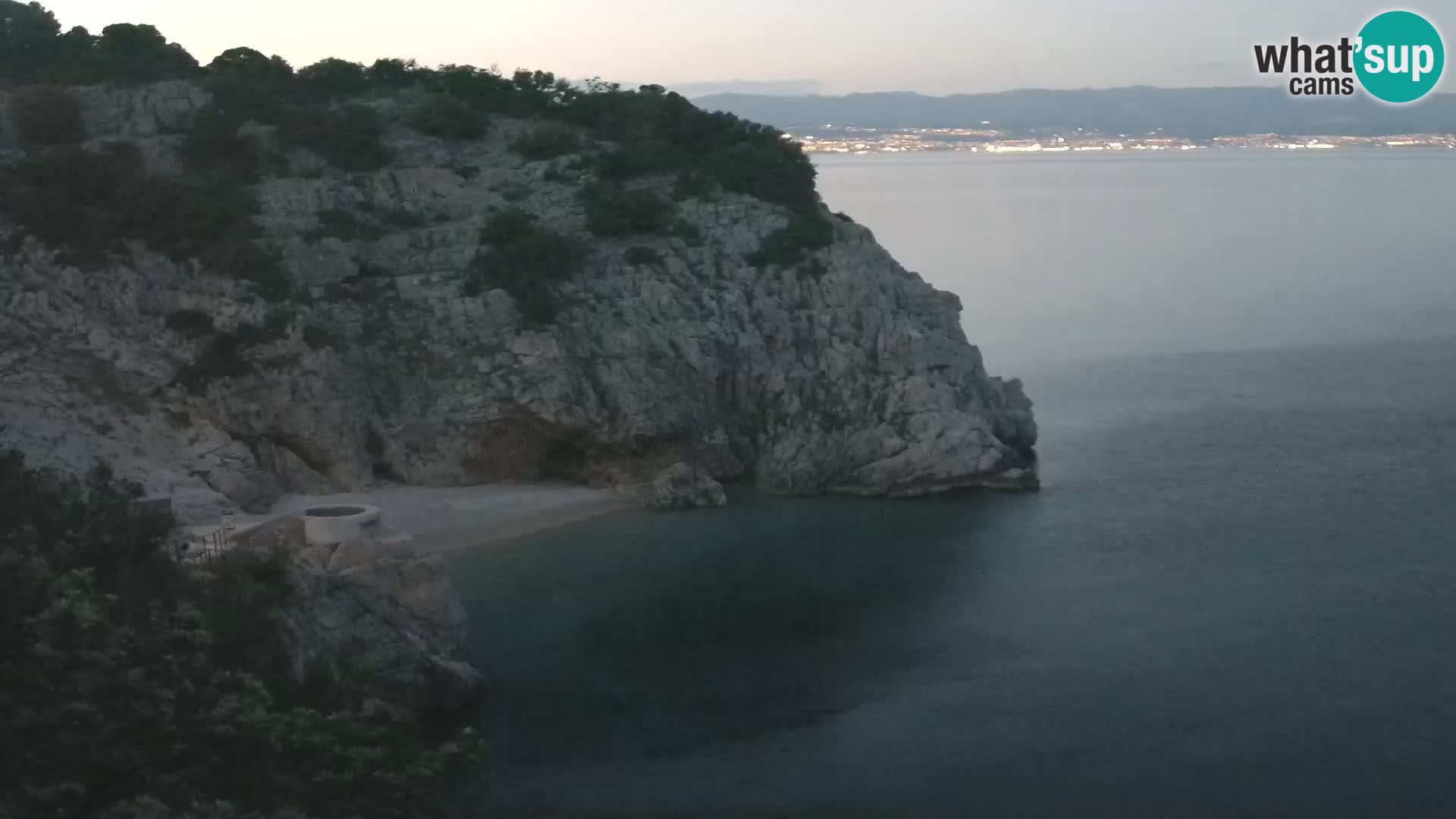 Webcam Brseč beach – Mošćenička Draga – Croatia