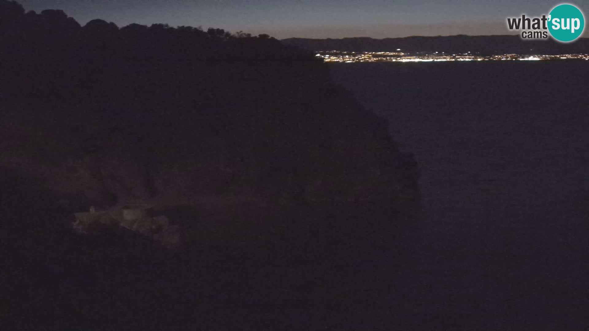 Spletna kamera Brseč plaža – Mošćenička Draga – Hrvaška