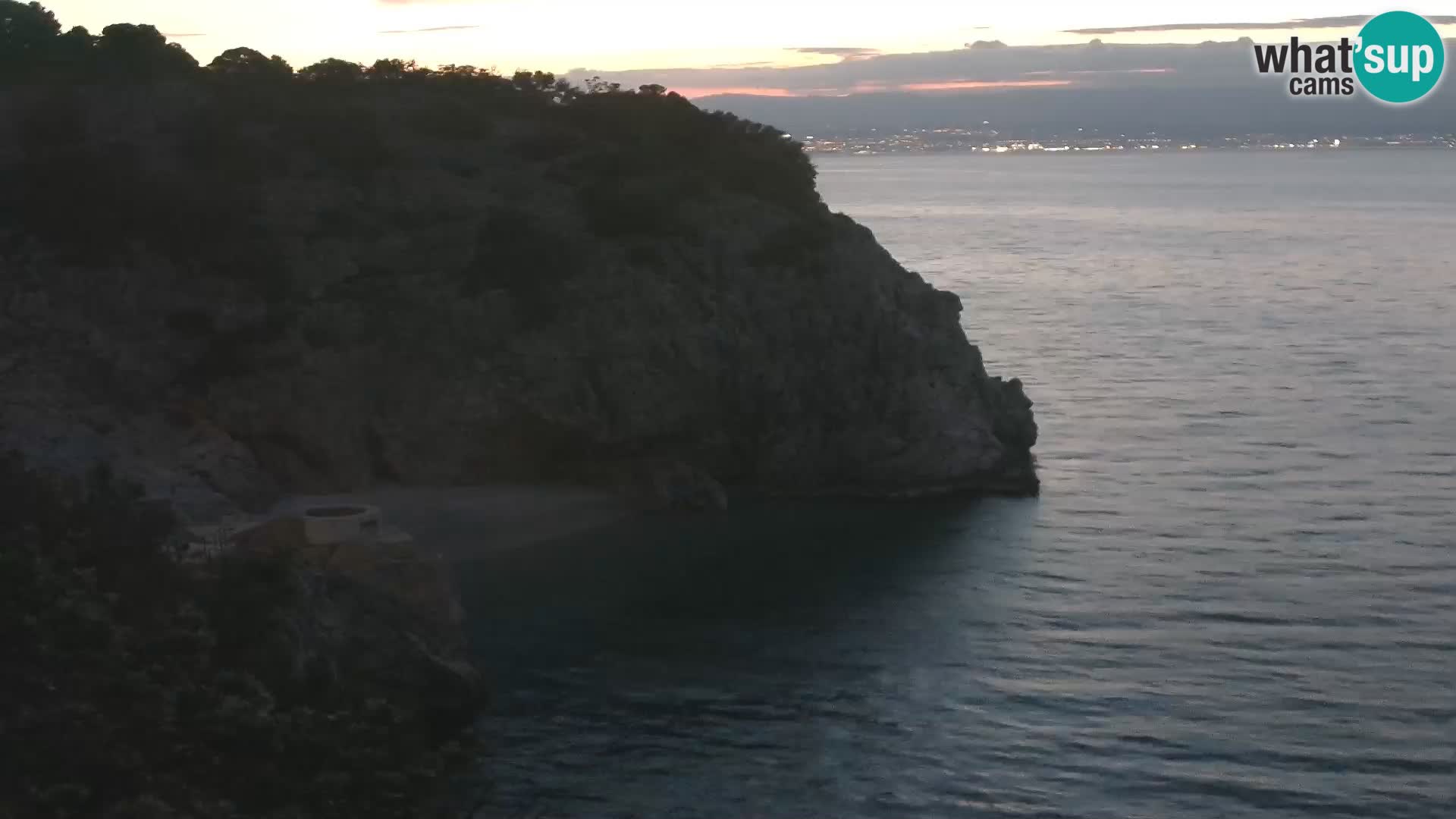 Webcam Brseč Strand – Mošćenička Draga – Kroatien