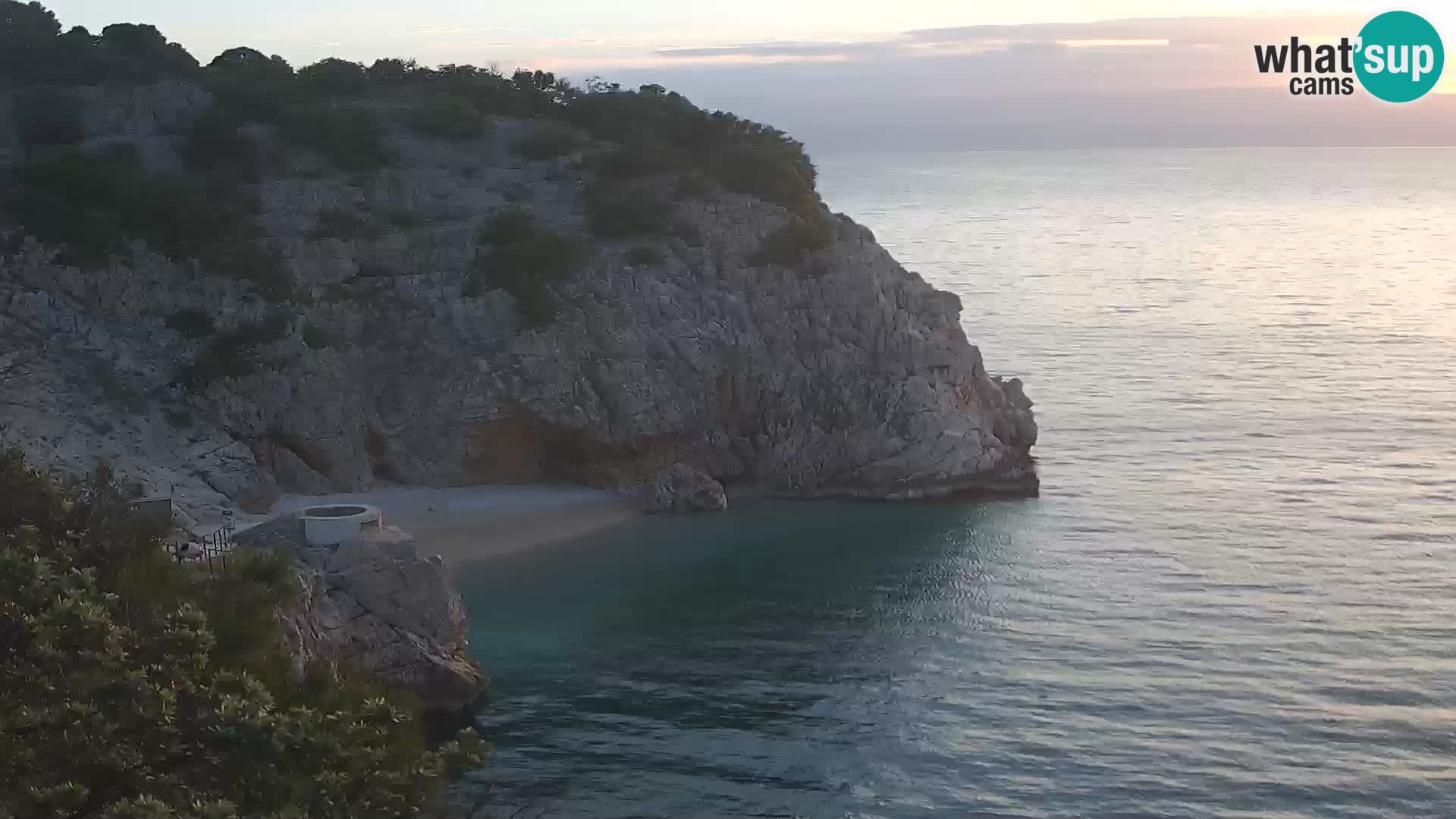 Webcam Brseč Strand – Mošćenička Draga – Kroatien
