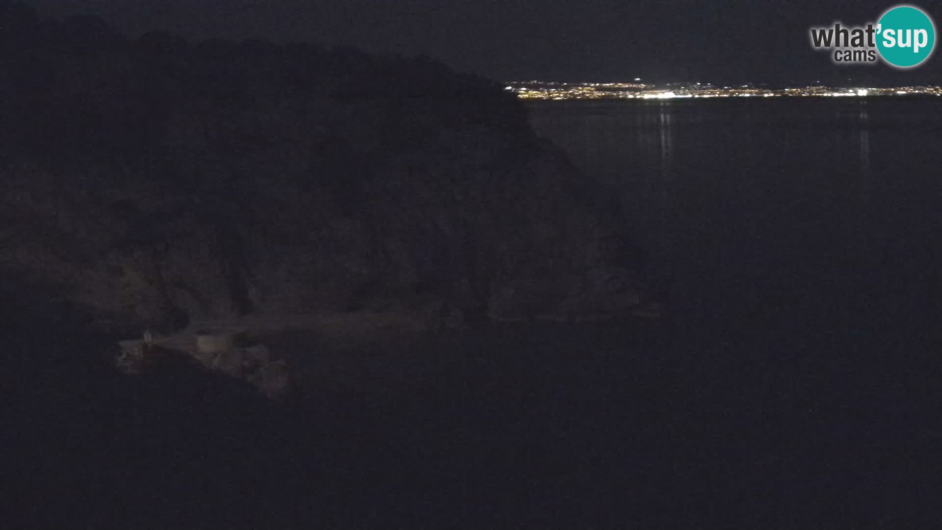 Webcam Brseč beach – Mošćenička Draga – Croatia