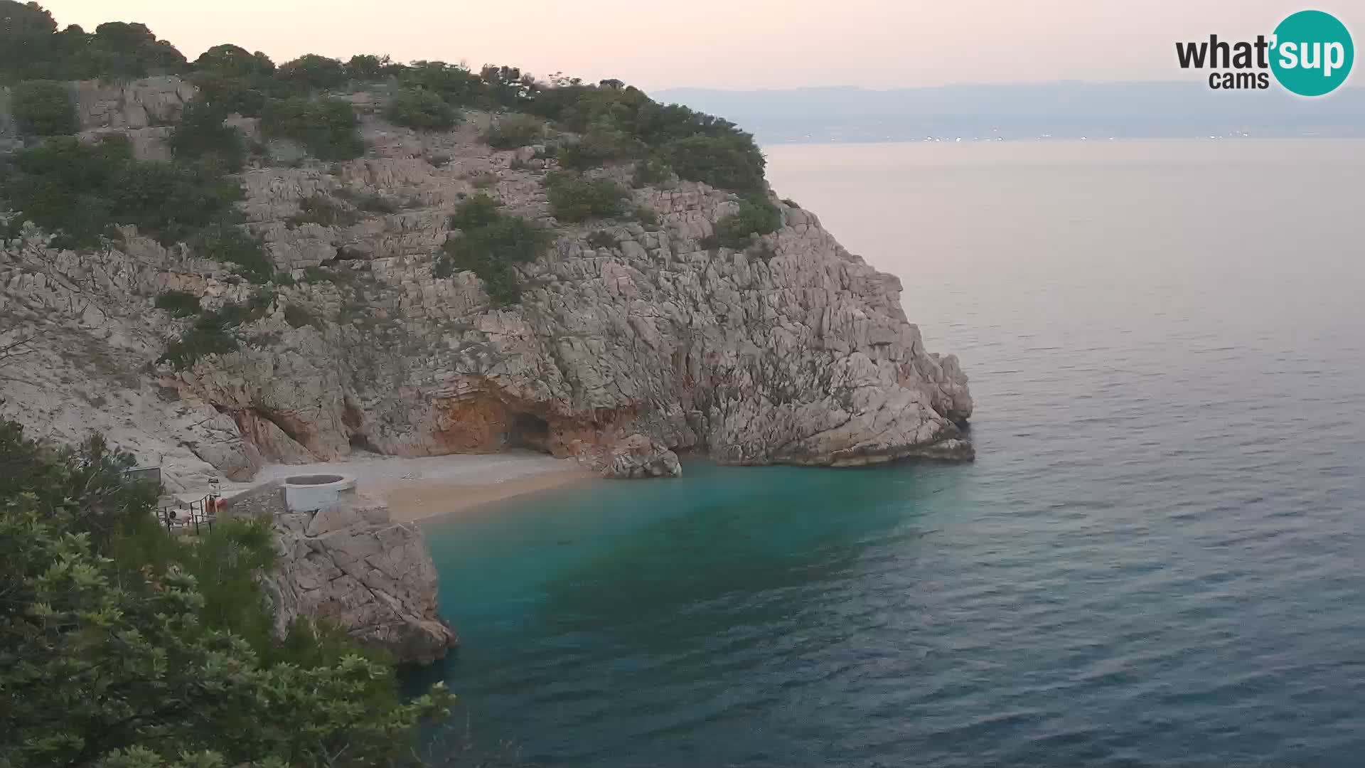 Web kamera plaže Brseč – Mošćenička Draga – Hrvatska