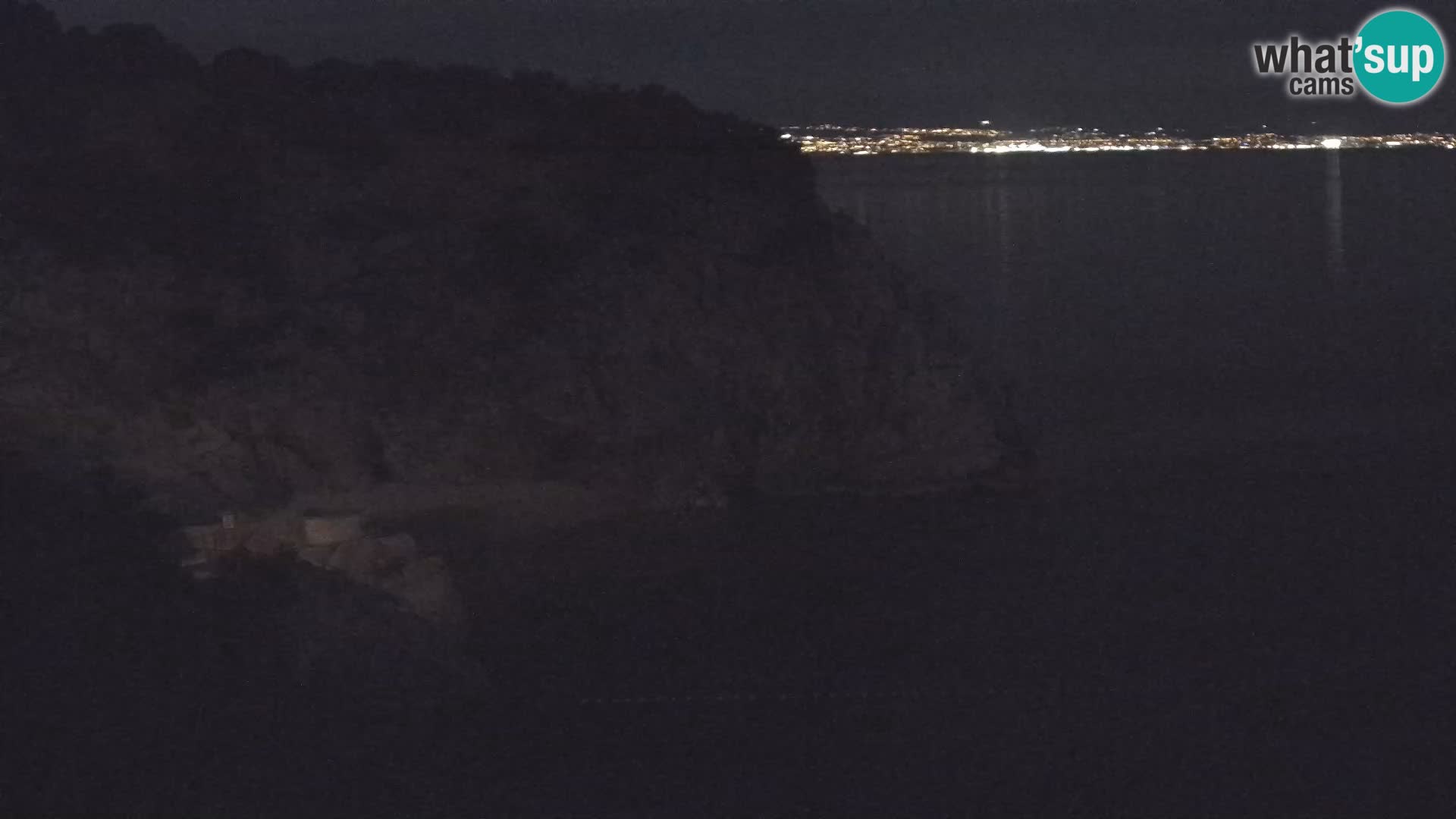 Cámara web de la playa de Brseč en Mošćenička Draga, Croacia