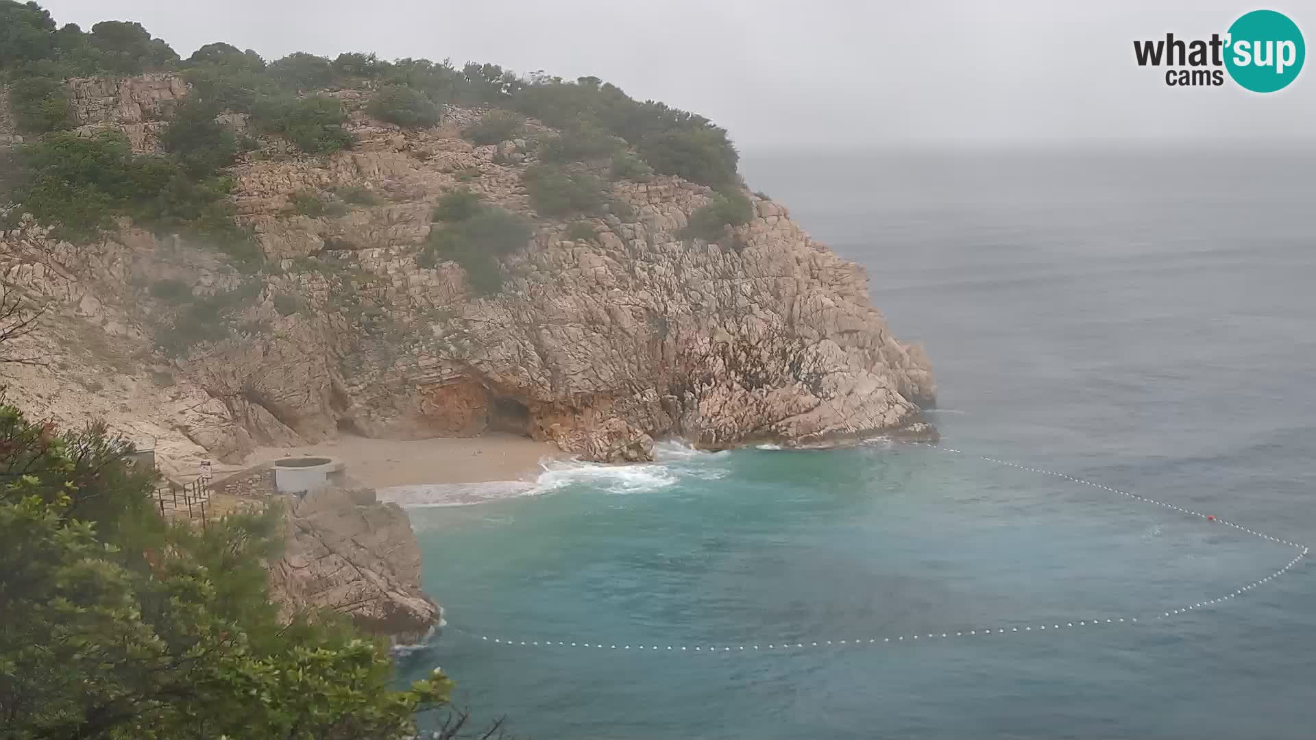 Webcam Brseč Strand – Mošćenička Draga – Kroatien