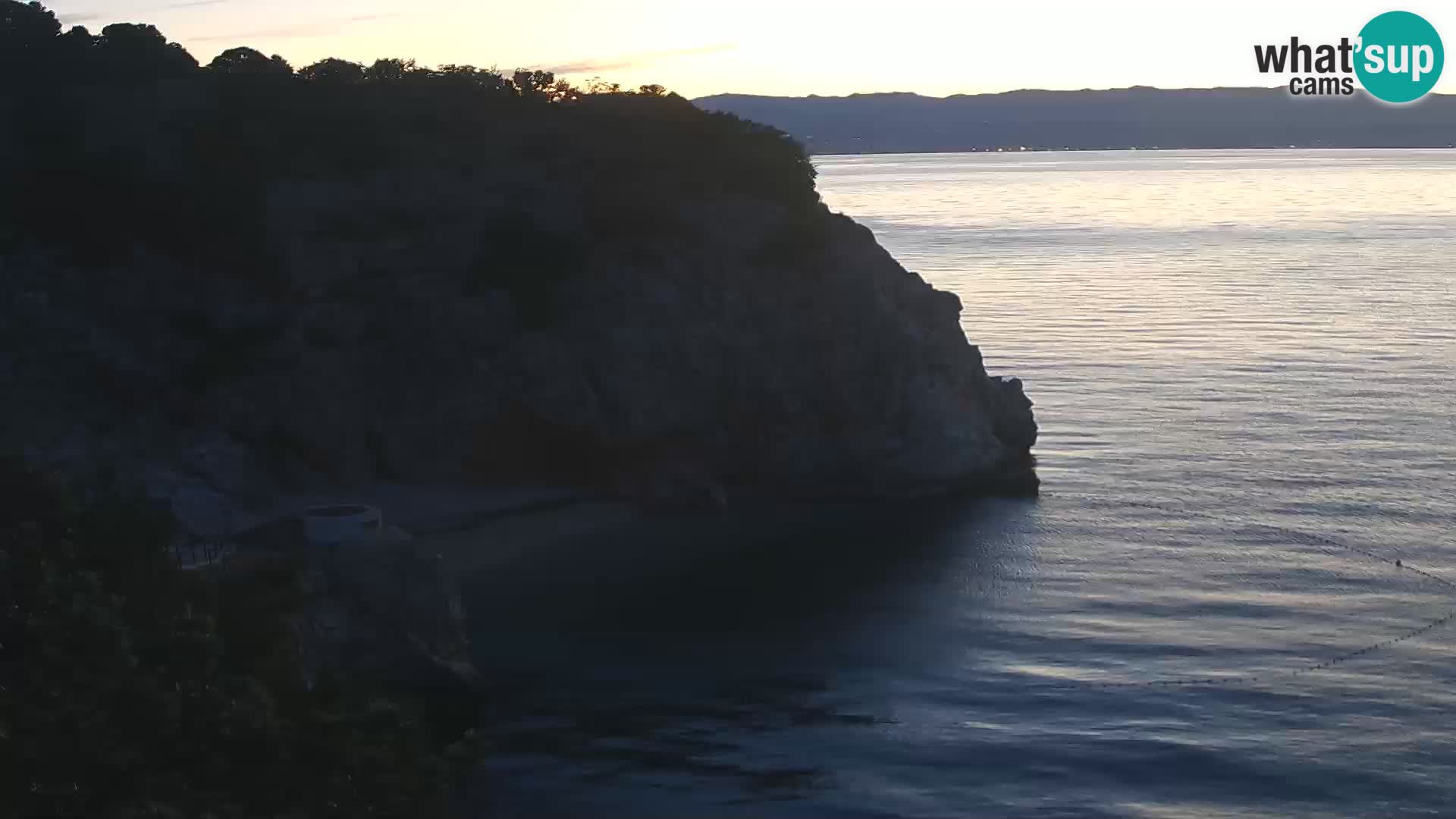 Webcam Brseč Strand – Mošćenička Draga – Kroatien