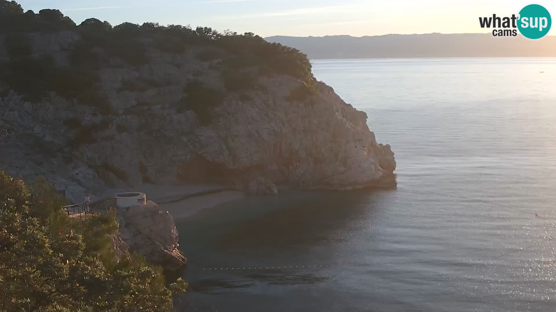 Webcam Brseč Strand – Mošćenička Draga – Kroatien