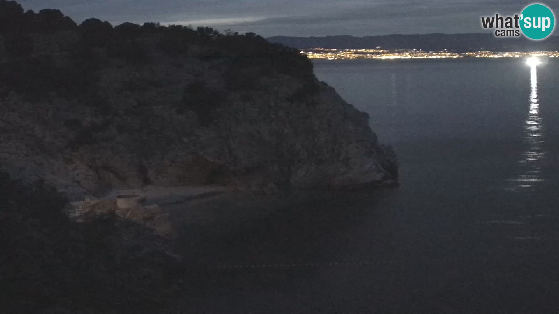 Webcam Bersezio spiaggia – Draga di Moschiena – Croazia