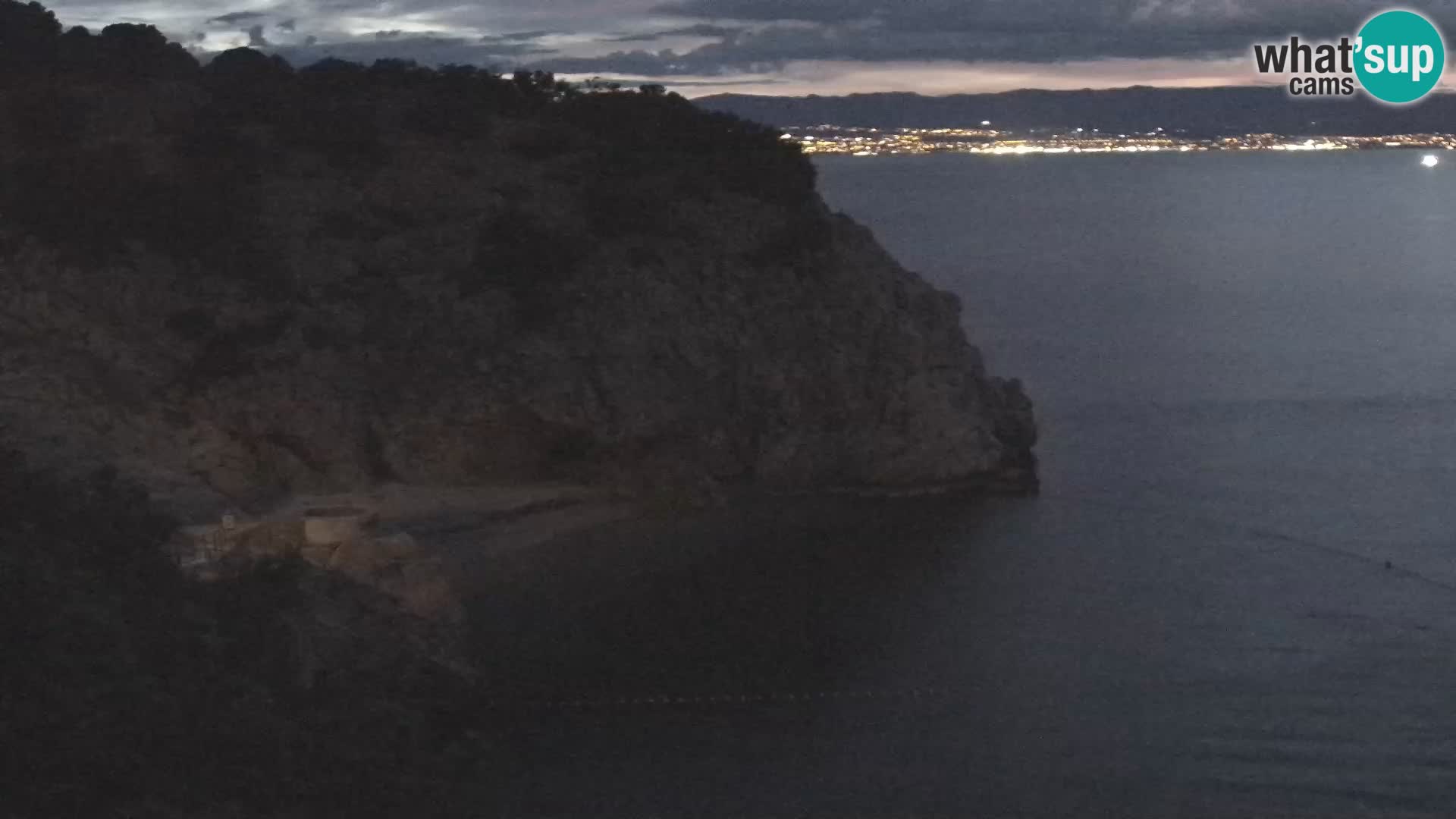 Webcam Brseč beach – Mošćenička Draga – Croatia