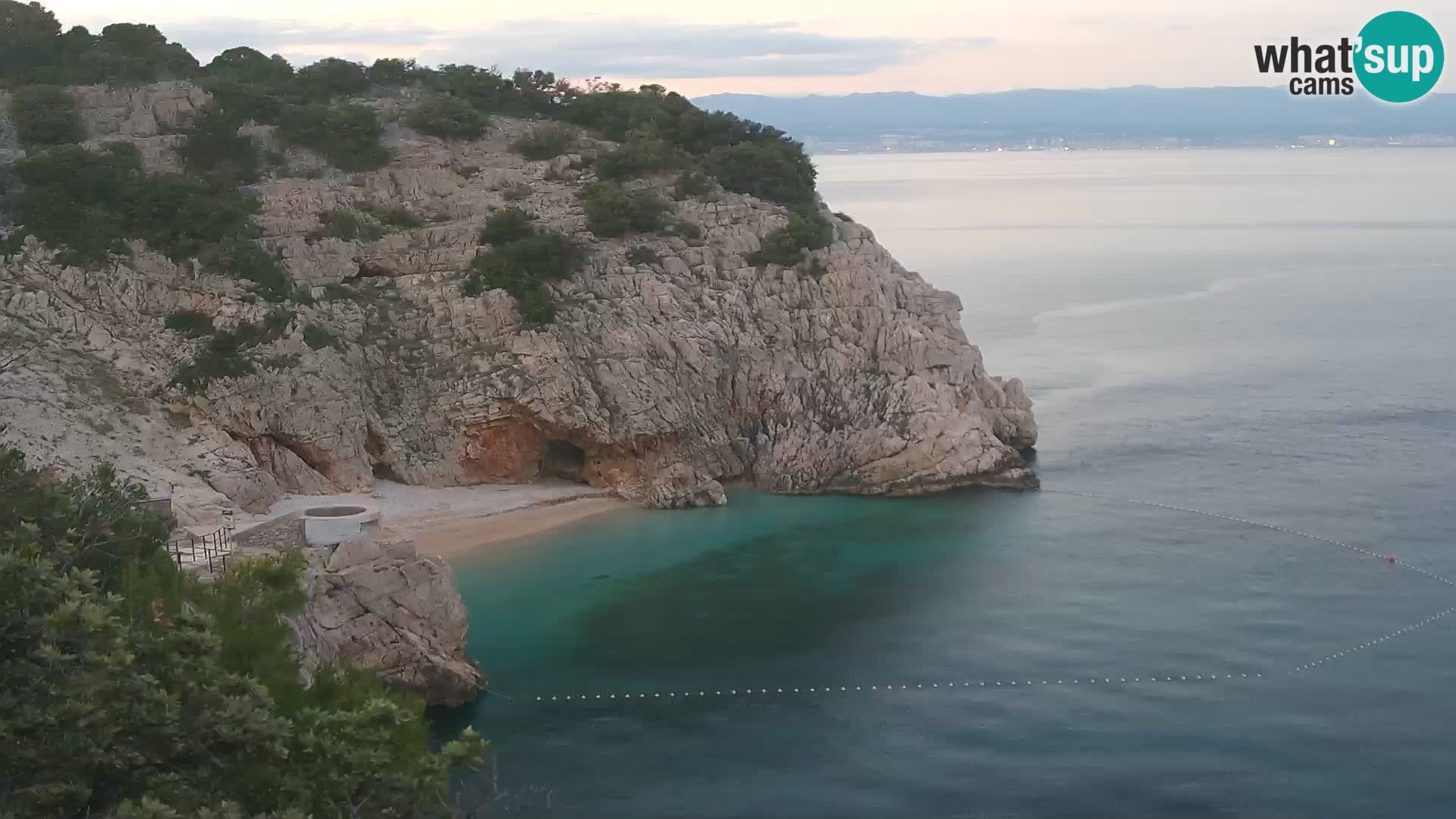 Webcam Brseč beach – Mošćenička Draga – Croatia