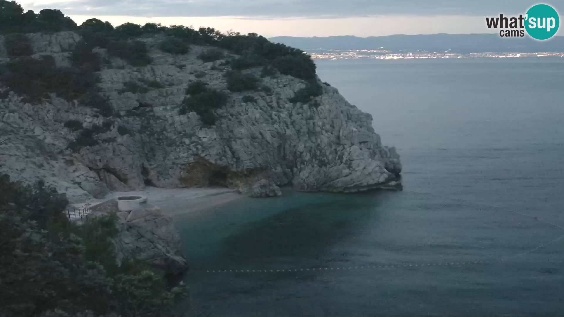 Web kamera plaže Brseč – Mošćenička Draga – Hrvatska